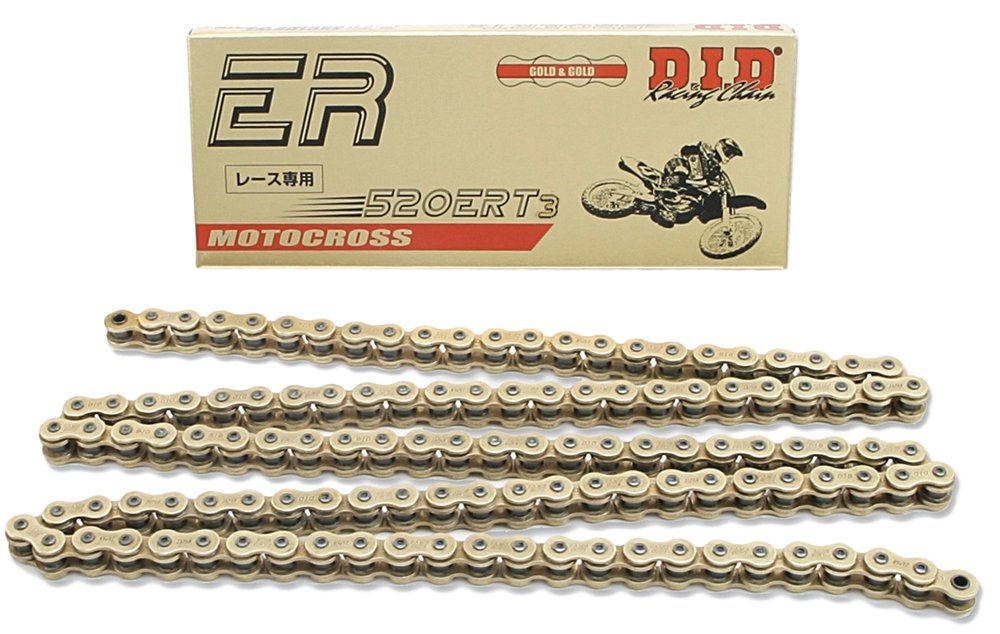 Did (520Ert3-150 Gold 150 Link High Performance Ert3 Series Non-O-Ring Racing Chain With Connecting Link