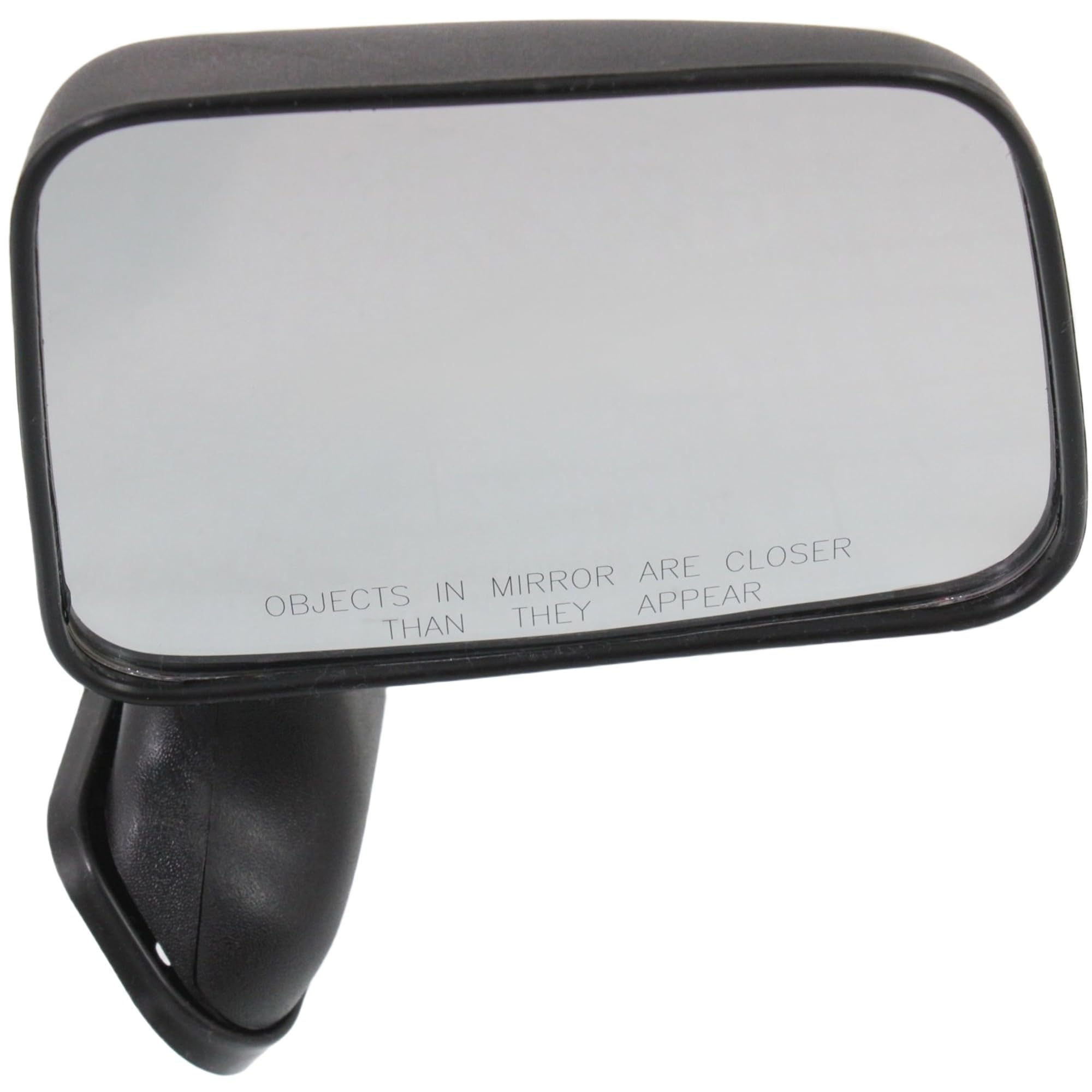 Kool Vue Passenger Side Mirror for Toyota Pickup 1989-1995 Textured Models With Vent Windows (Mounts on Door Panel)