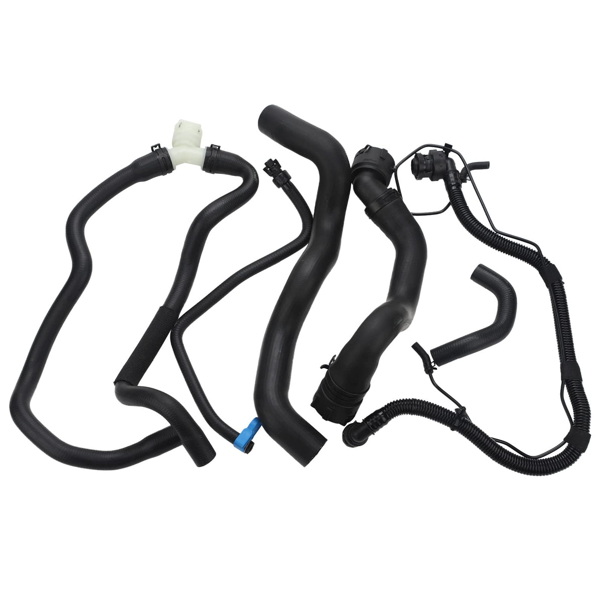 6 Pcs Engine Radiator Coolant Hose & Heater Hose & PCV Pipe & Coolant Inlet Hose Set Compatible With 2011-2016 Chevy Cruze 1.4L,
