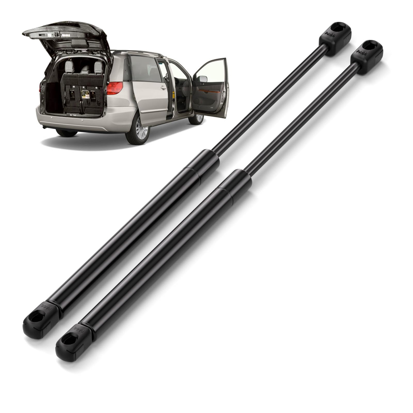 Arana Liftgate Struts For Toyota Sienna 2004-2010, Rear Hatch Shocks Trunk Lift Support Fits 2004-2010 Toyota Sienna Base/Ce/Le/