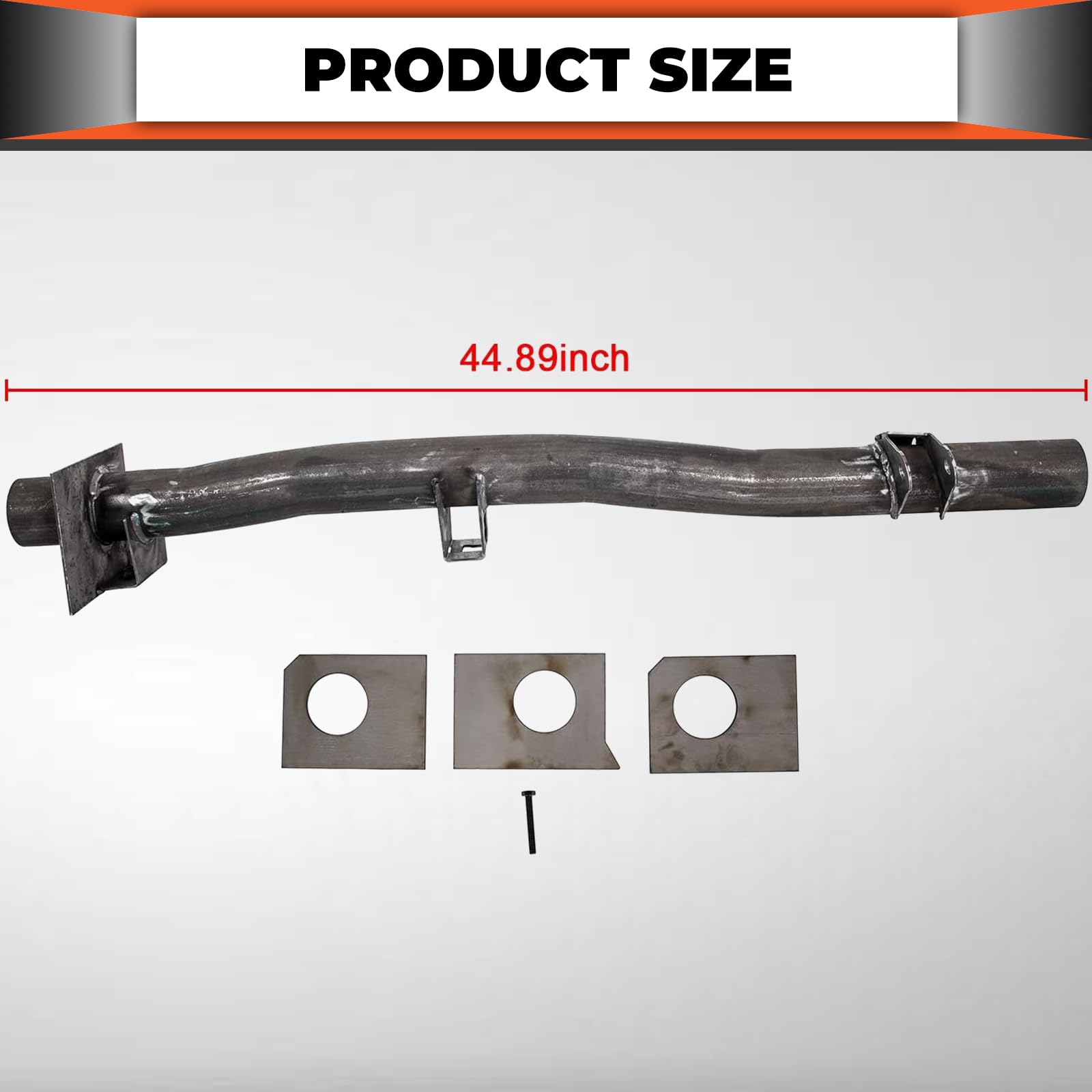 Ecotric Rear Fuel Tank Support Crossmember Compatible With 1999-2006 Chevy Silverado/Gmc Sierra 1500 2500