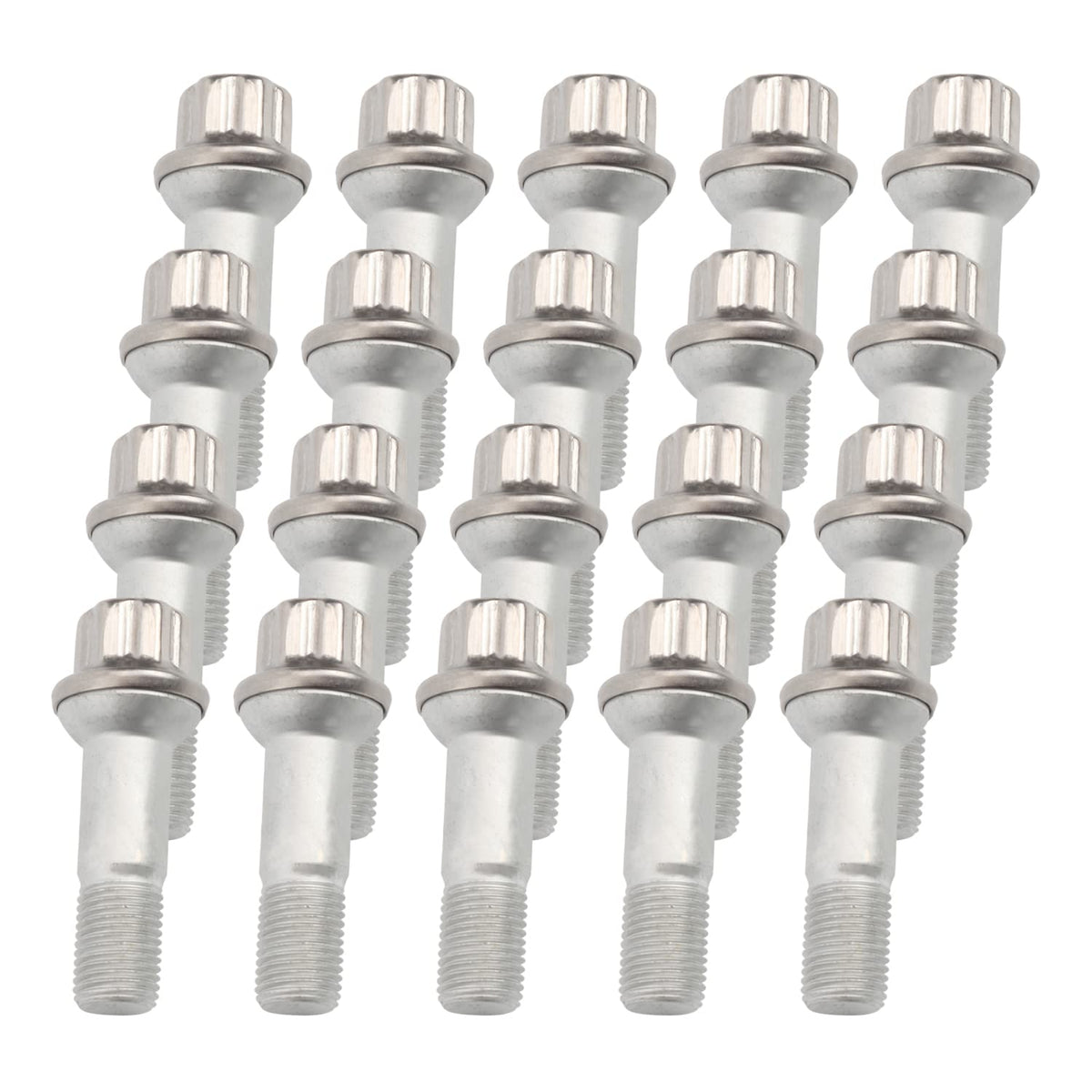 Set of 20, 0009905407 14mm x 1.5 Wheel Lug Bolt OE Factory Wheel Compatible with ML500 S550 CL63 ML350 GLK350 CL500 GL450