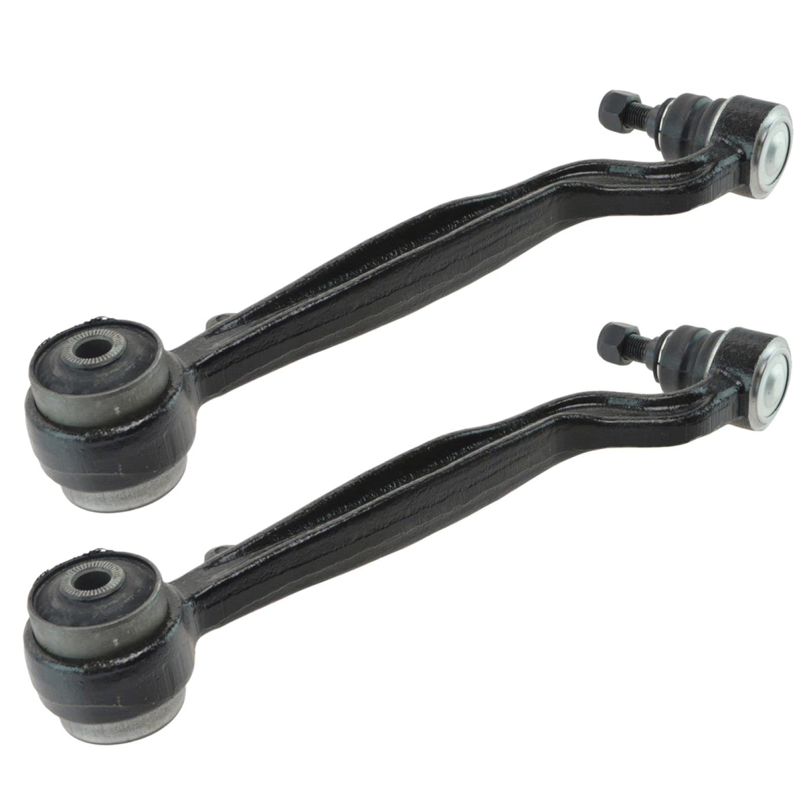 TRQ Front Upper & Lower Control Arm with Ball Joint Set Compatible with 2003-2012 Land Rover Range Rover