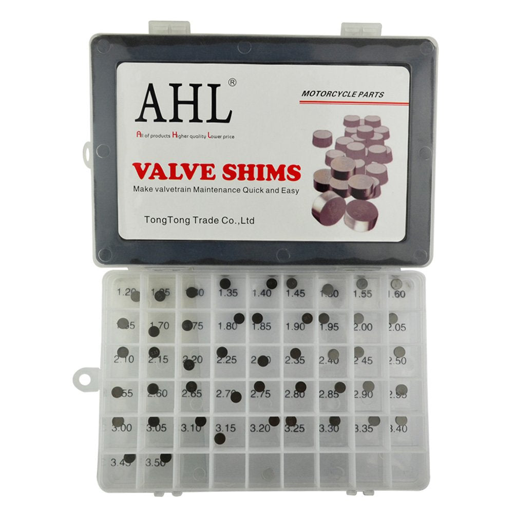 Ahl 7.48Mm O.D. Adjustable Valve Shim Kit For Honda Crf250R Crf250 R 2004-2017 (47Pcs)