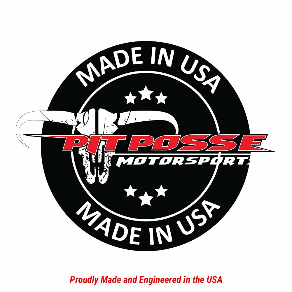 Pit Posse PP3350S Helmet & Goggle Rack - Aluminum, Silver, 6 Mount Organizer for Motorcycle & Offroad Storage