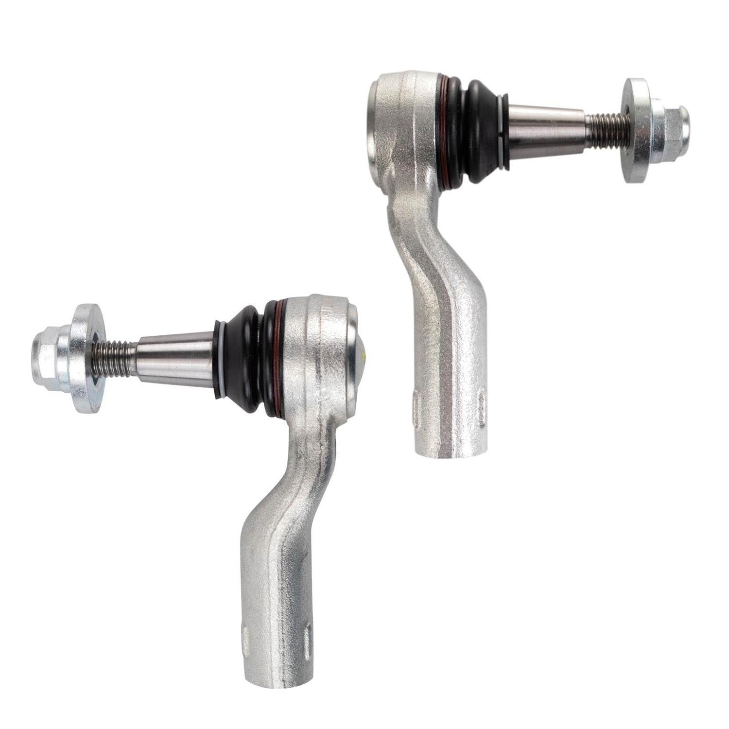 TRQ Front Outer Tie Rod Set Compatible with 2015-2021 Land Rover Discovery Sport 2012-2021 Range Rover Evoque