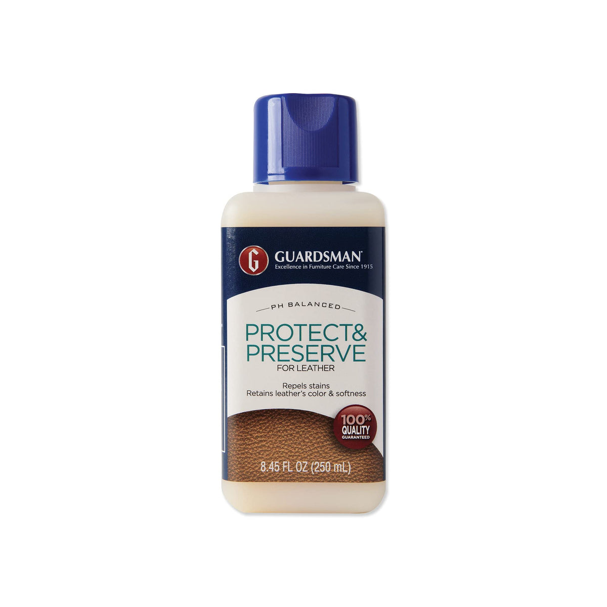 Guardsman Protect & Preserve Leather Protector For Leather Furniture & Car Interiors | Small Leather Goods And Leather Shoe Clea
