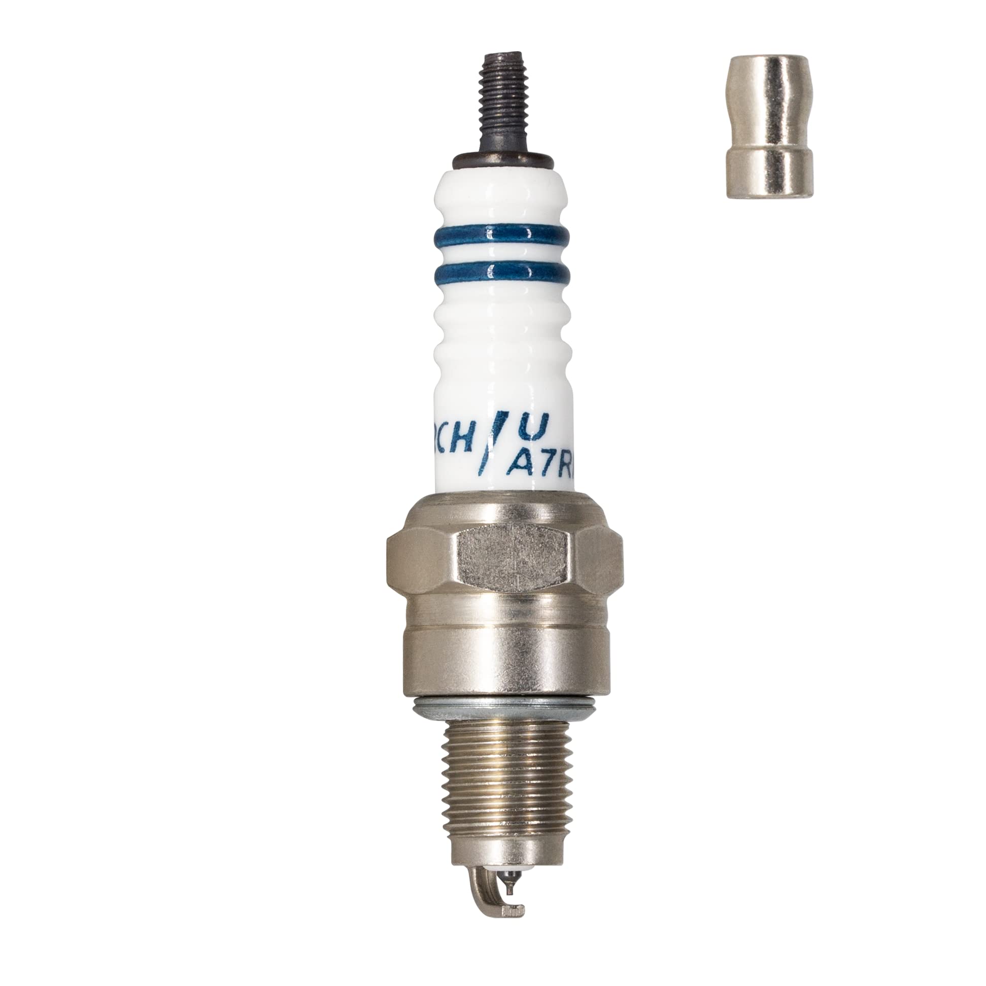 Torch Iridium Spark Plug A7Riu Replace For Ngk Cr7Hix Cr7Hsa, Fit Honda Cy50/Ss50M/Xl50/Zb50Gz/Xrsor/C90D/Cd90/Xr100R/Cb125S/Cm125C, Fit Yamaha Cr90, For Denso 4008/U22Fsr-U 5383/Iuf22,Oem