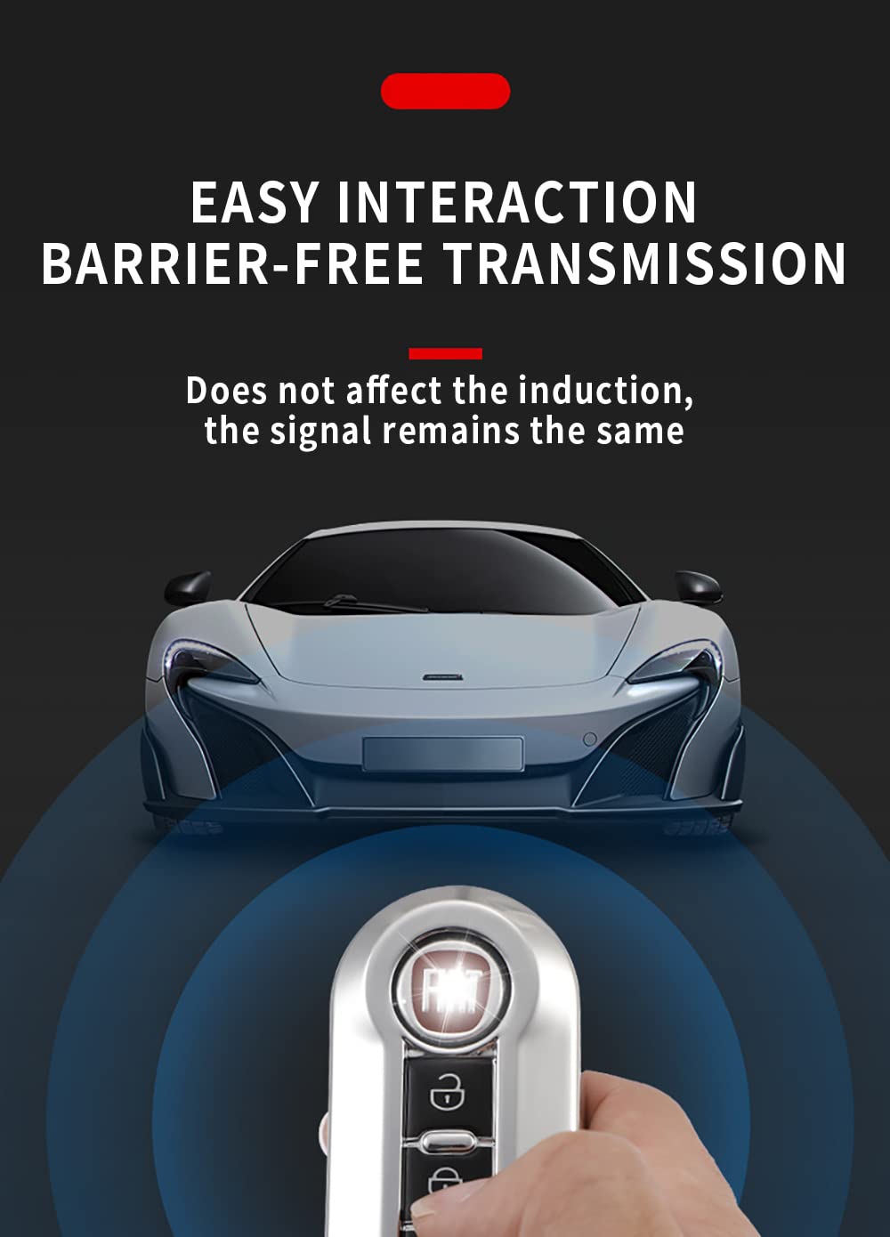 HIBEYO Key Fob Cover for Fiat Ducato 500 500L Panda Grande Punto Lancia Musa Accessories Smart Key Shell Cover for Fiat 500 Fold