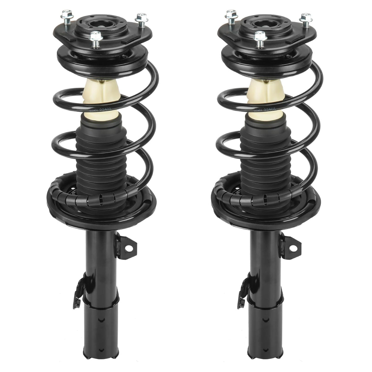 Front Strut Shock Assembly w/Coil Spring for Scion tC 2005-2010, Replace 172390 172391, Left & Right, 2PCS