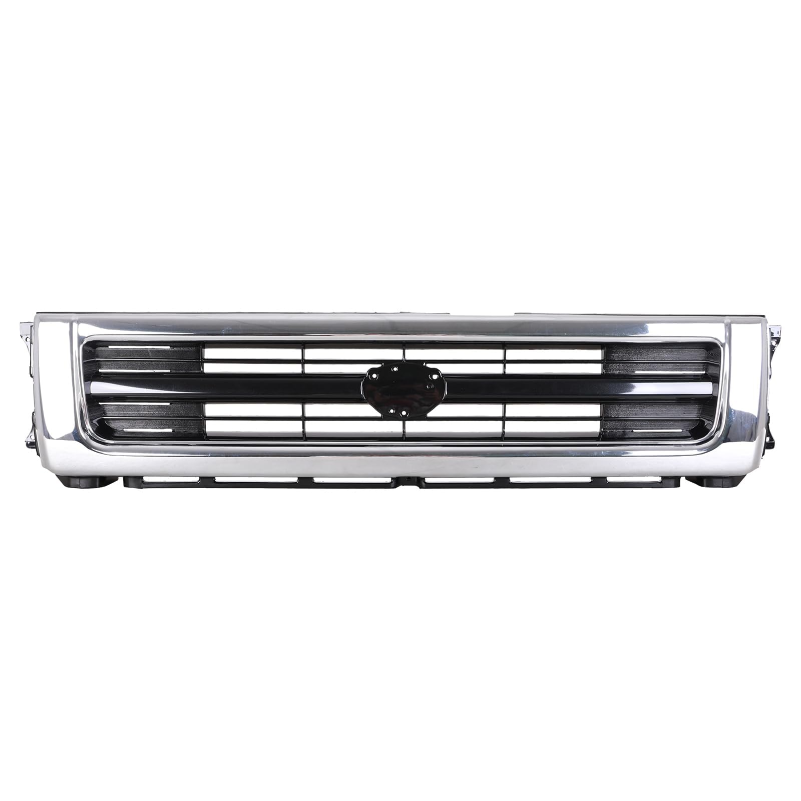 TYG (CAPA QUALITY) Chrome Front Grille Compatible with 1992-1995 Toyota Pickup, ABS OEM Replacement Bumper Grill for TO1200149 5