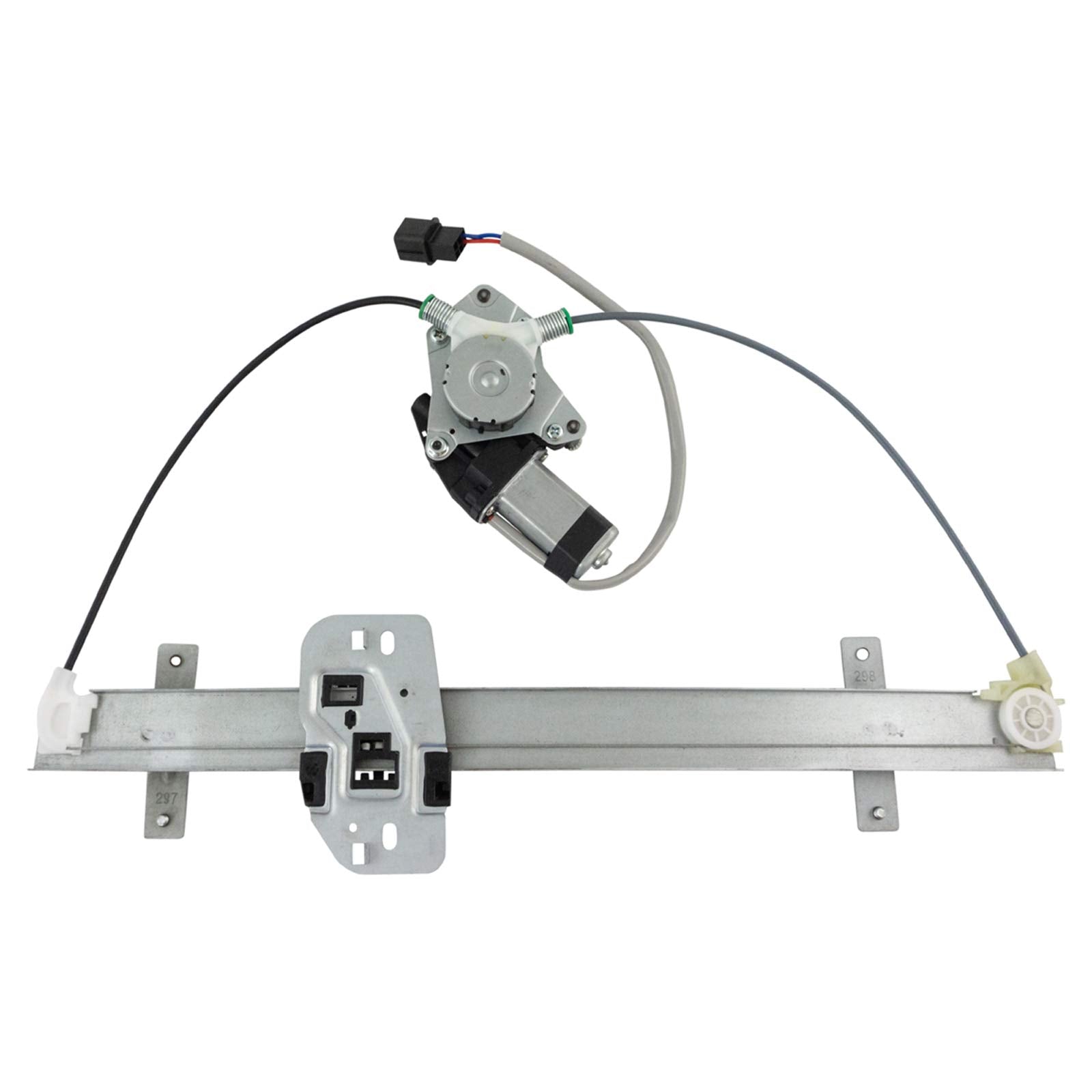 Trq Rear Left Power Window Regulator & Motor Assembly Drivers Side Compatible With 2006-2014 Honda Ridgeline