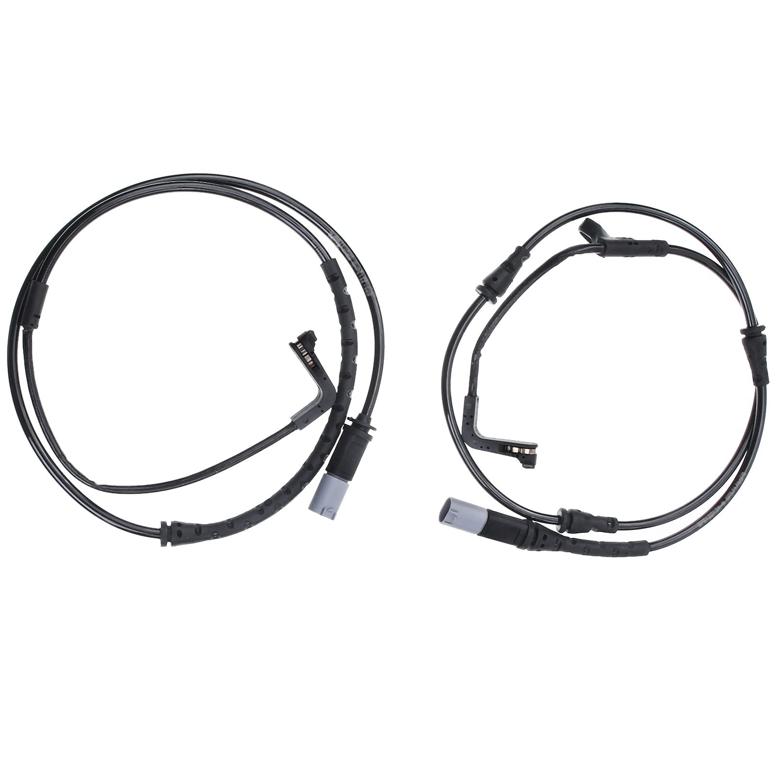 A-Premium Disc Brake Pad Wear Sensors Compatible with BMW X5 2007-2010 X6 2008-2011 Front and Rear Driver and Passenger Side 2-PC Set