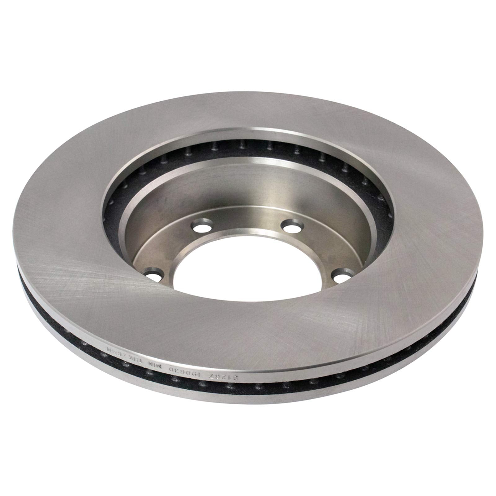 Trq Front Brake Rotors Set Vented Compatible With 2001-2007 Toyota Sequoia 2000-2006 Tundra