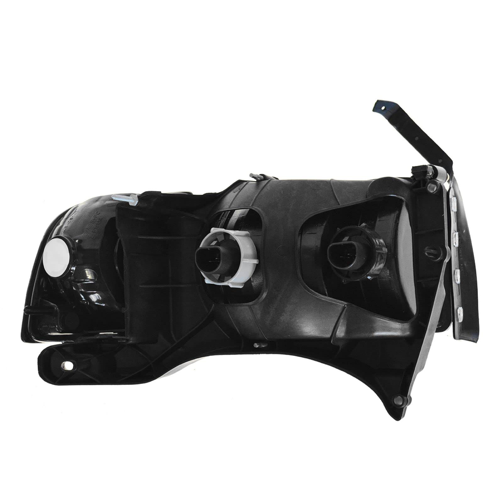 Trq Driver & Passenger Side Headlight Assembly Set Headlights Driver & Passenger Side Compatible With 1999-2001 Dodge Ram 1500 1