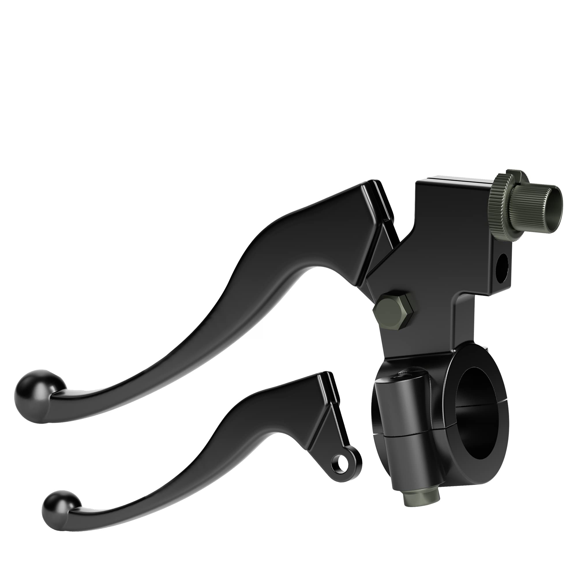 MTATCN 7/8'' Left Clutch Brake Handle Lever Perch for KX 60 65 80 85 100 125 KX60 KX65 KX80 KX85 KX100 KX125 Dirt Bike Motorcycl