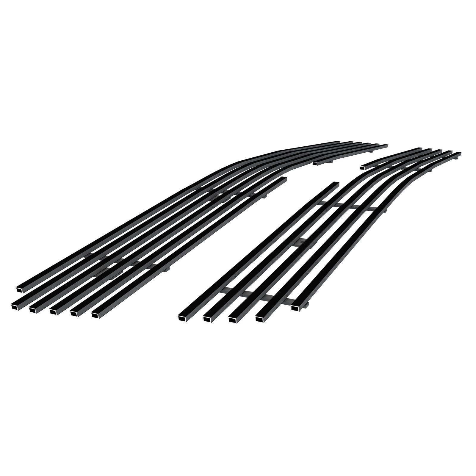 Aps 03-05 Silverado 1500/03-04 2500/03-06 Avalanche Black Billet Grille Grill Insert