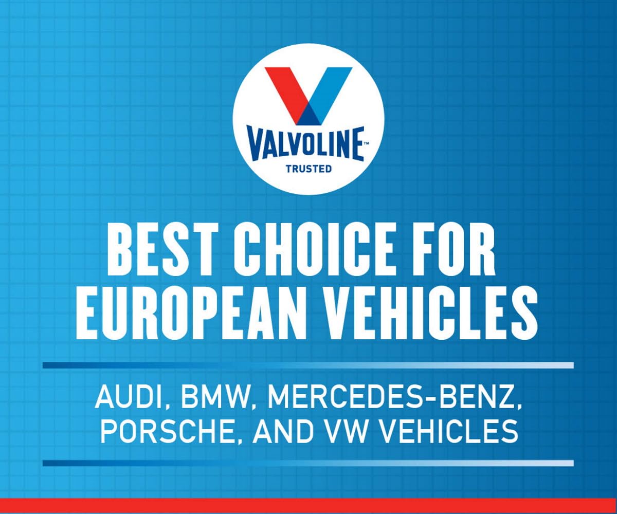 Valvoline European Vehicle Full Synthetic Sae 5W-40 Motor Oil 5 Quart