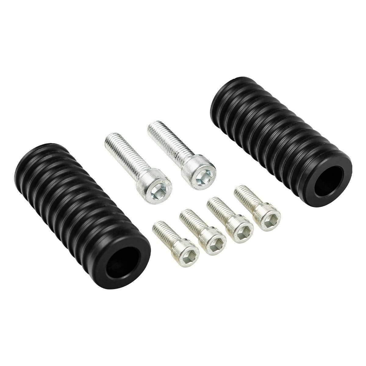 Wowtk Passenger Peg Crash Bar Frame Slider Fits For Harley Softail Street Bob,Low Rider And Heritage Classic 2018-2024