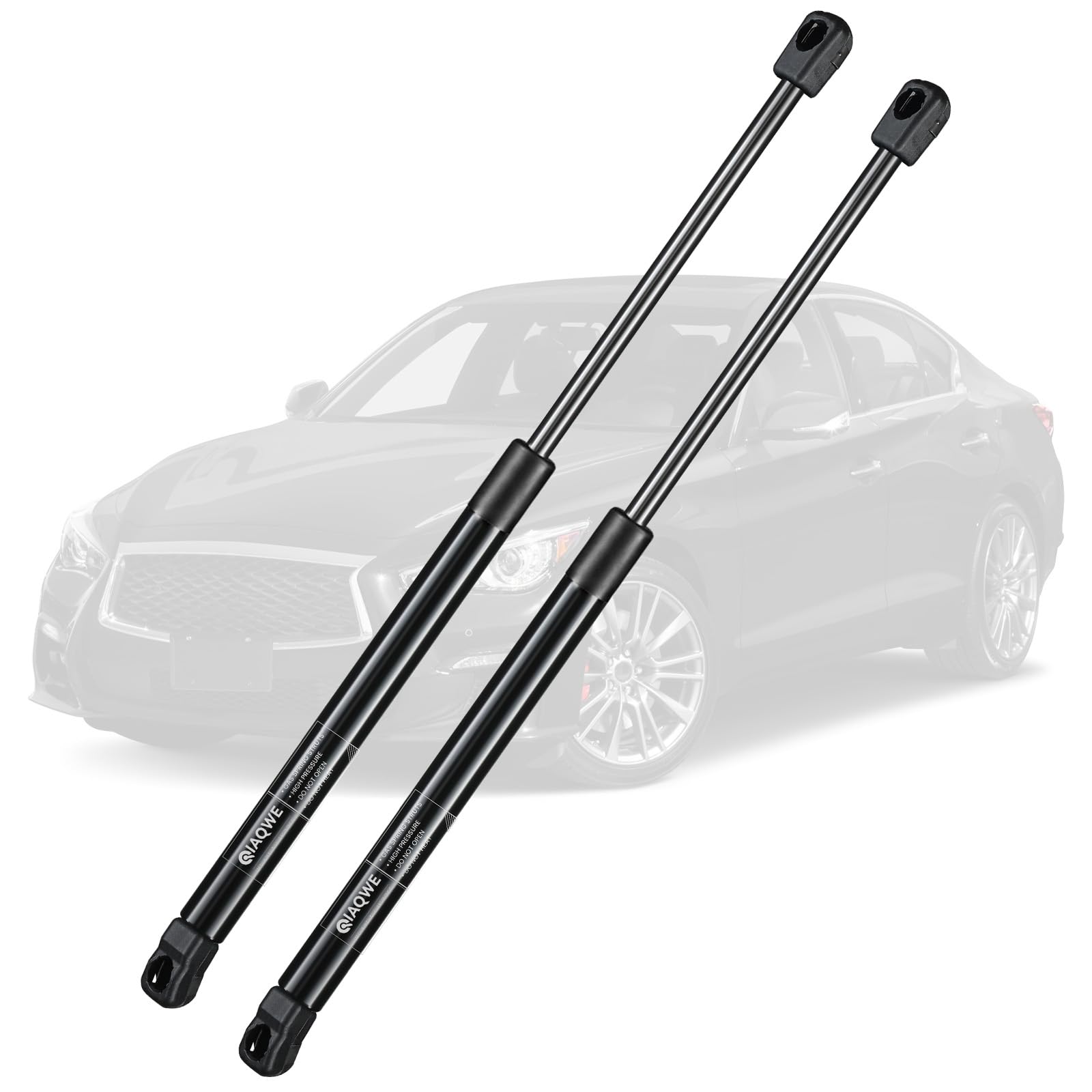 Iaqwe Pm3369 Infiniti Front Hood Lift Support Compatible With Infiniti Q50 2014 2015 2016 2017 2018 2019 2020 2021 Front Gas Str
