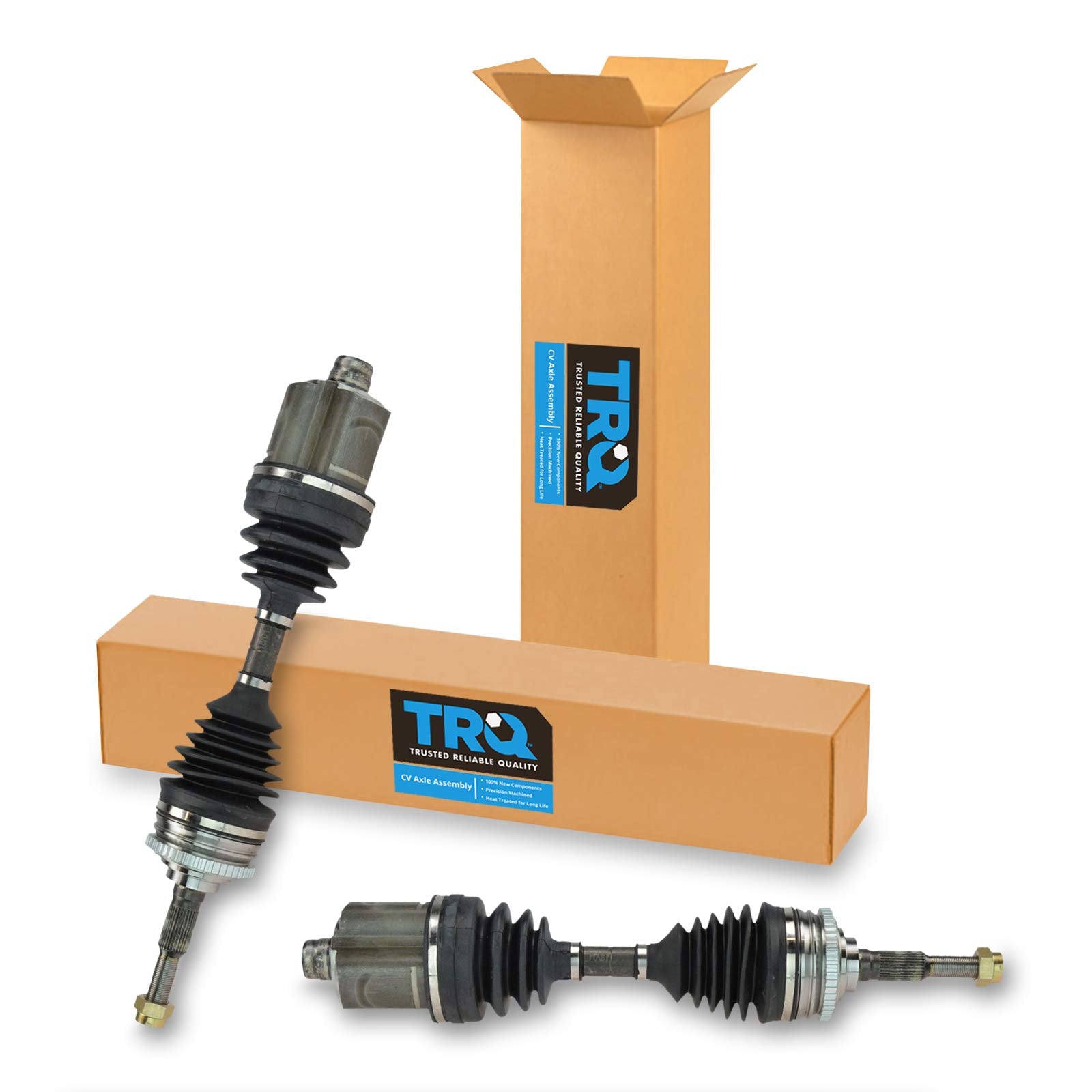 Trq Front Cv Axle Shaft Assembly Set Compatible With 1995-2005 Chevrolet Cavalier Pontiac Sunfire