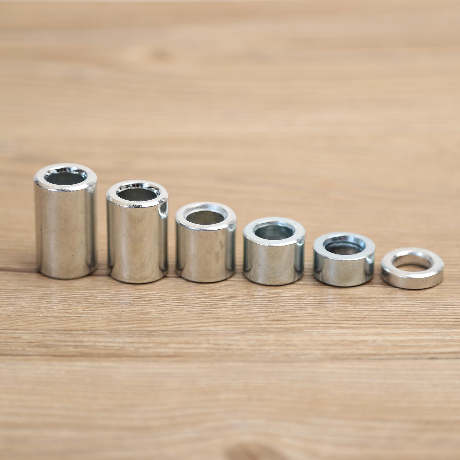 Minho High Strength Grade 8.8 M12 Wheel Spacer Outer Axle 5Mm 10Mm 15Mm 20Mm 28Mm 32Mm Fit For 12Mm Motorcycle Axle,6Pcs