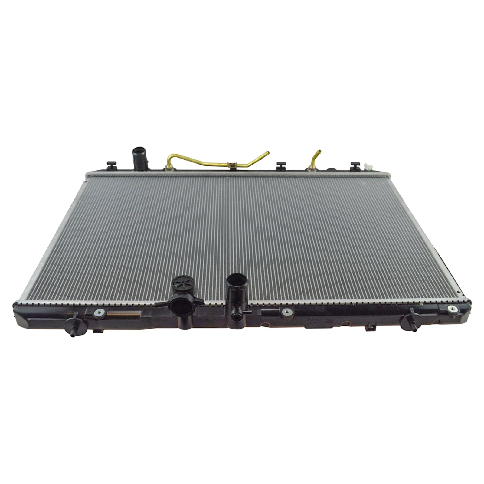 Trq Radiator Assembly Aluminum Core Compatible With 08-13 Toyota Highlander Cu13024 To3010319 To3010320
