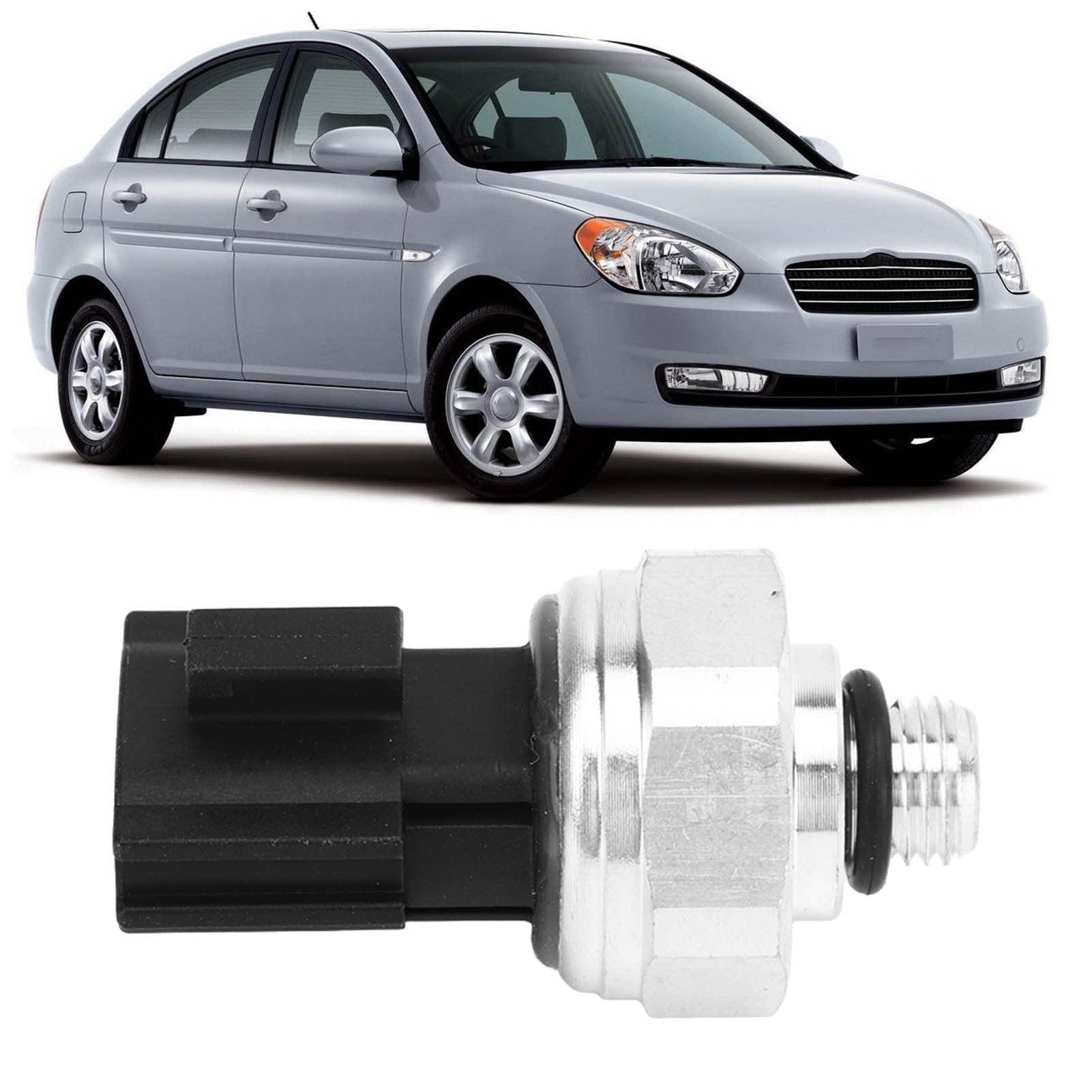 Aqxreight Air Conditioner Pressure Switch Sensor,Car Ac Pressure Switch Sensor Oe 97721 3K000 High Temperature Resistant Replacement For Accent 2006-2017