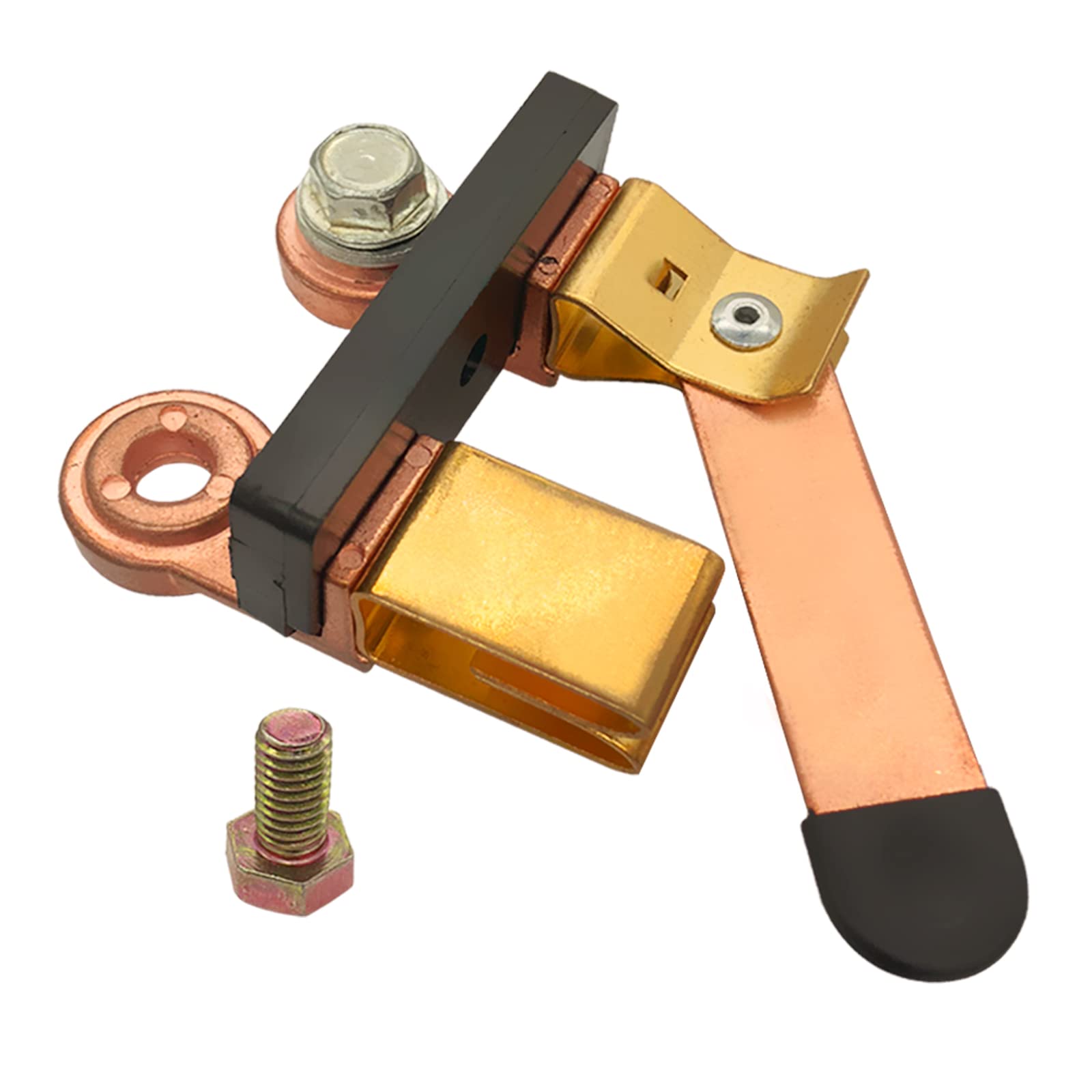 Side Post Knife Blade Master Switch, Ampper 12V / 24V Battery Disconnect Switch Isolator For Marine Car Boat Rv Atv Vehicles (Wi