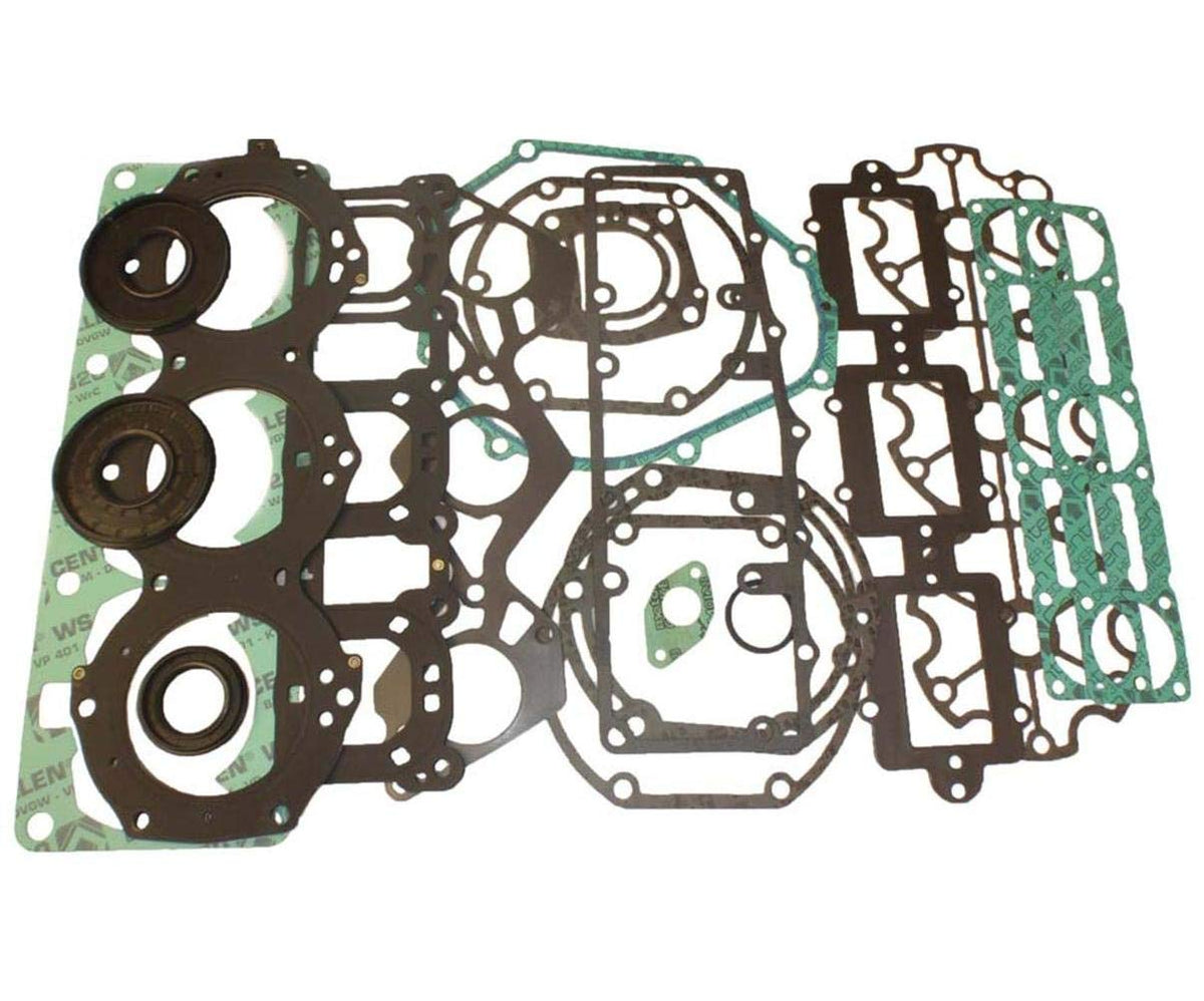 Seadoo 717 720 cc White & Silver Engine Complete Gasket Kit WSM PWC 007-623