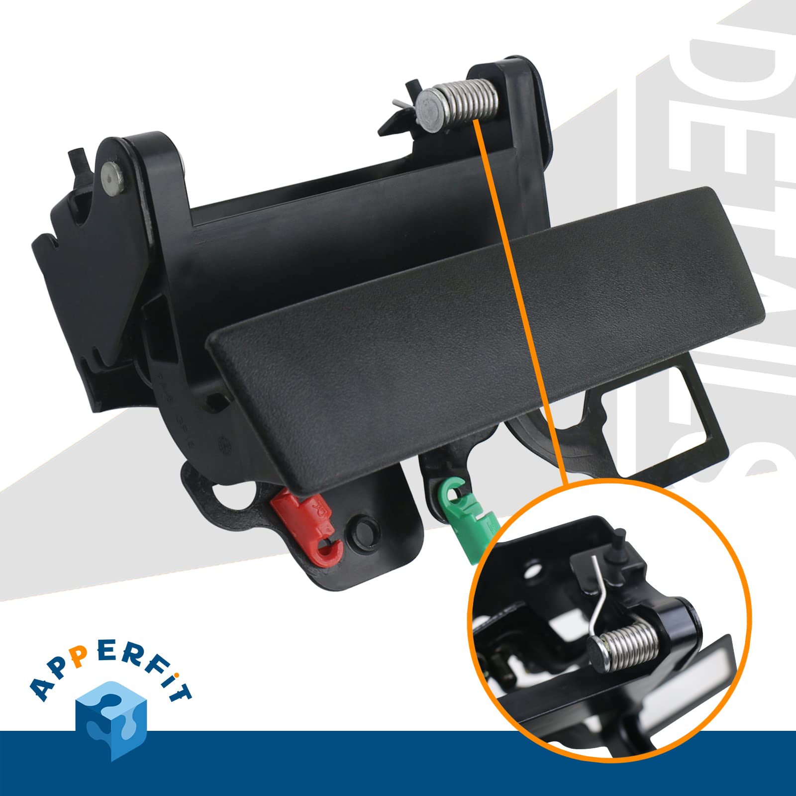 Apperfit 80591 Locking Tailgate Latch Handle Compatible With 2007-2014 Chevrolet Chevy Silverado Gmc Sierra Truck Pickup 1500 25