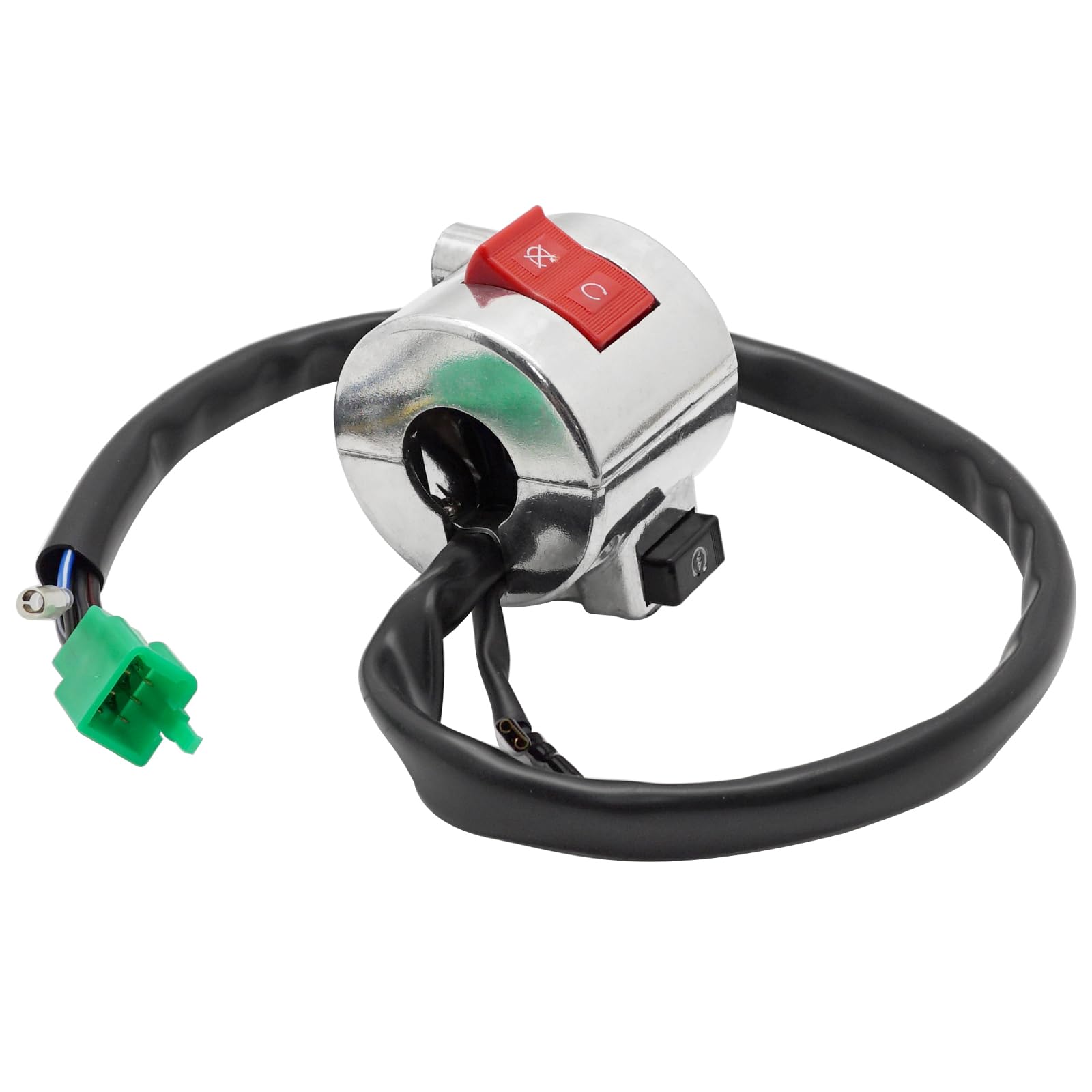 Right Start Stop Kill Control Switch 35013-Mcl-020 Compatible With Honda Shadow Spirit 750 Vt750Dc 2001 2002 2003 2004 2005 2006 2007