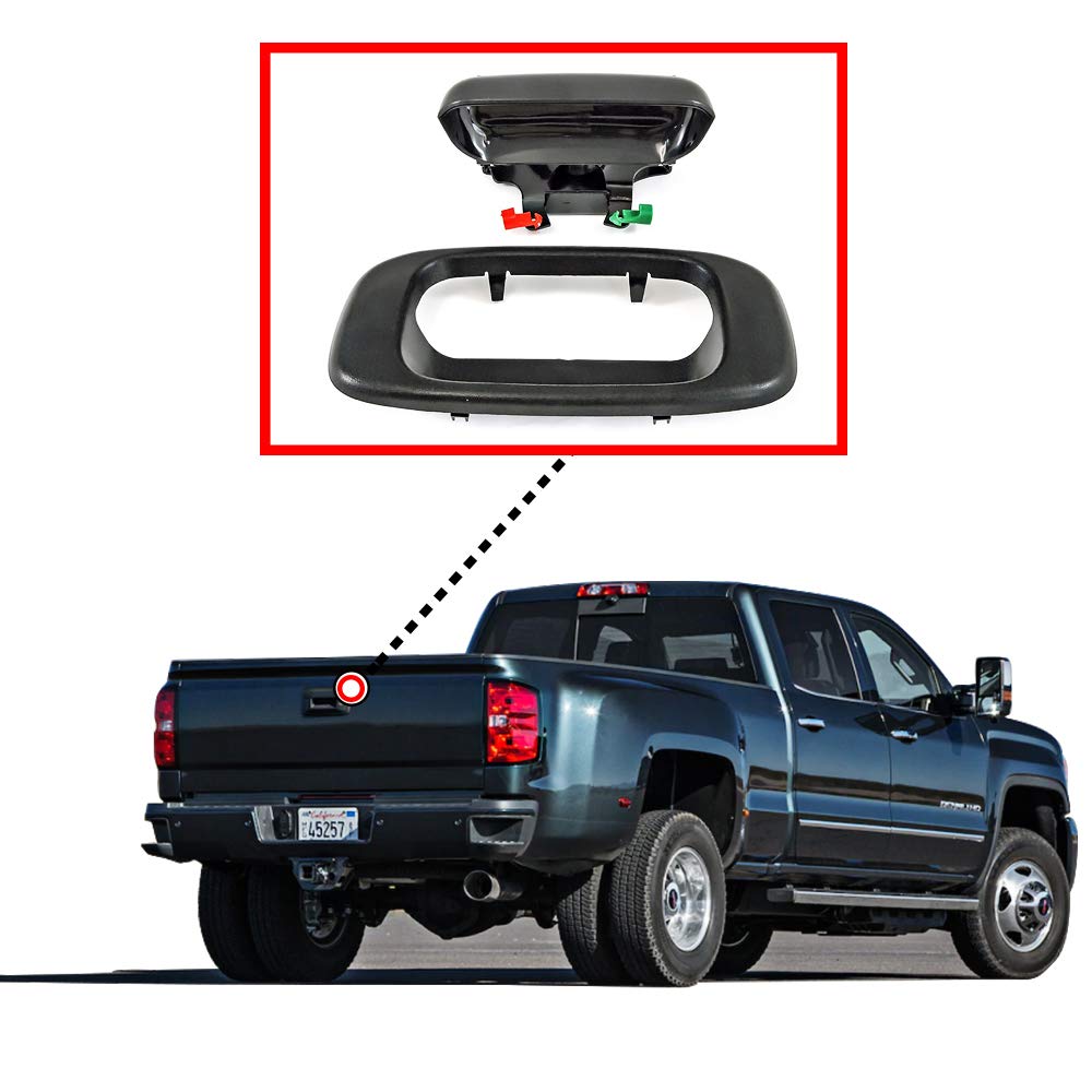 OTUAYAUTO 8PCS Tailgate Handle Clip, Lock Rod Clip Replacement for Chevy Silverado 99-09, GMC Sierra 99-09, Left and Right Side