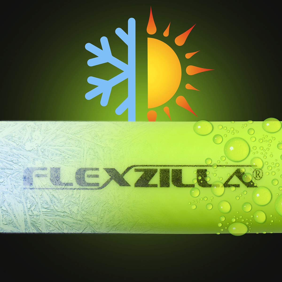 Flexzilla Truck Tire Inflator Kit With 3/8 In. X 50 Ft. Hose, Heavy Duty, Lightweight, Hybrid, Zillagreen - Hgh2-Fz