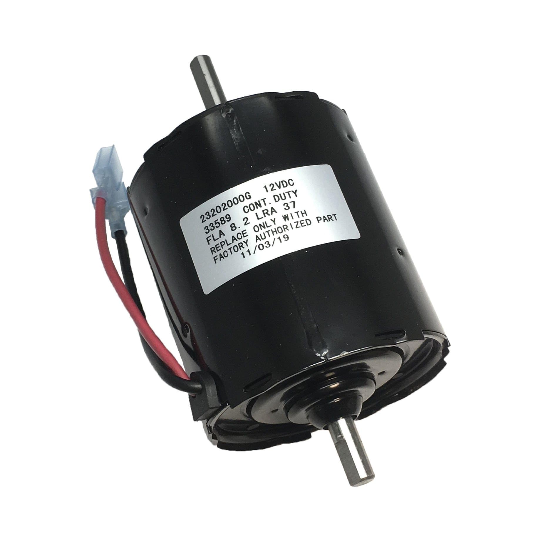 Atwood 30136 Hydro Flame Replacement Motor , Black