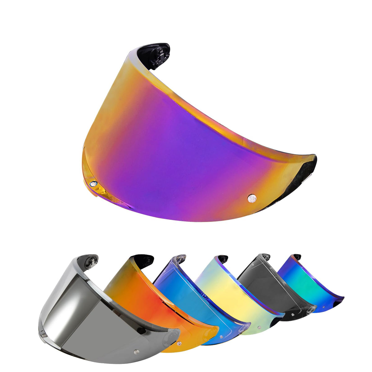 psler Helmet Visor for K6 K6s - K6 K6 s Visor Helmet Face Shield Helmet Accessories Replacement for K6 K6s,Deep Blue Purple