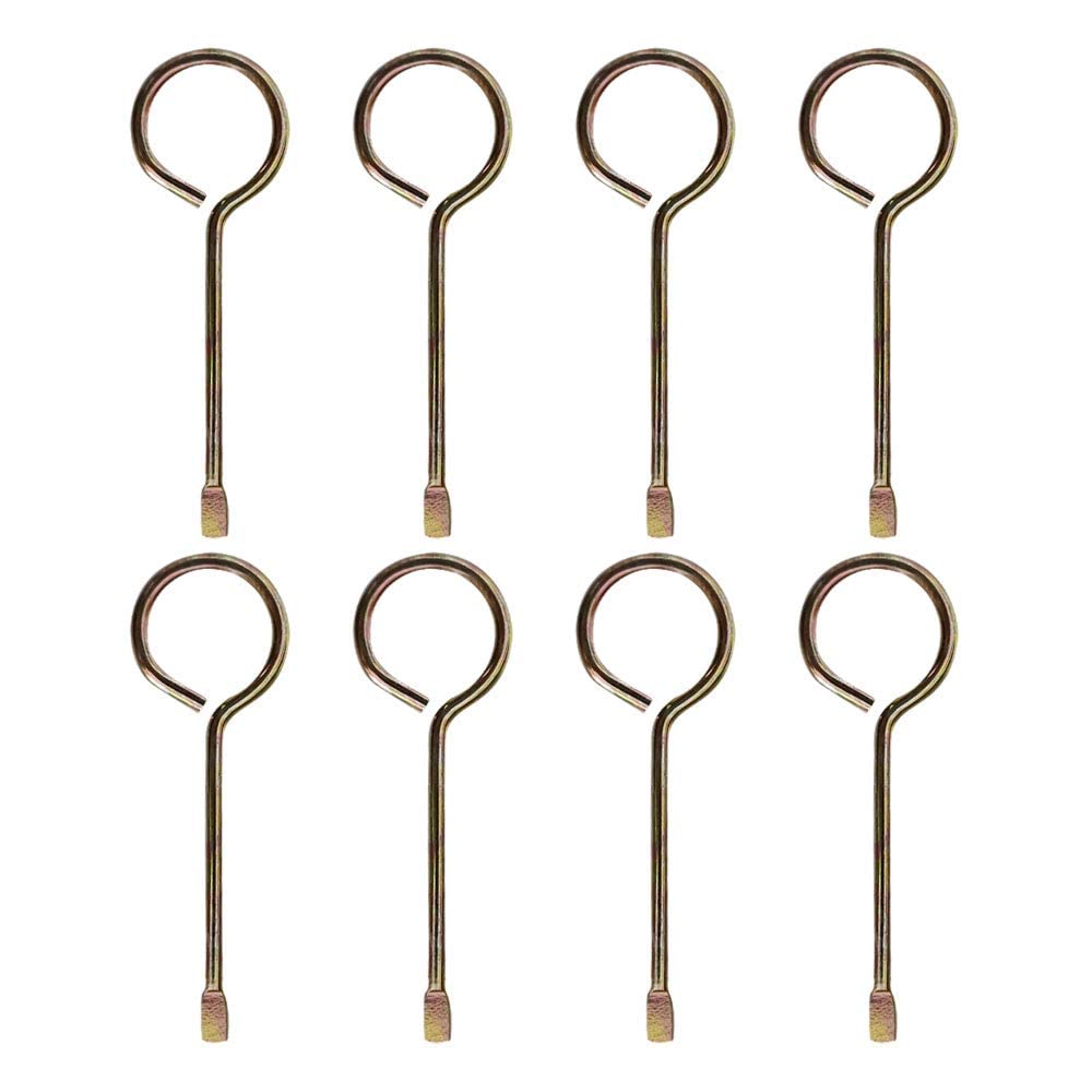 Interior Door Key For Bedroom Door, Bathroom Emergency Key Pin For Interior Privacy Door Lock Compatible - 8 Pack