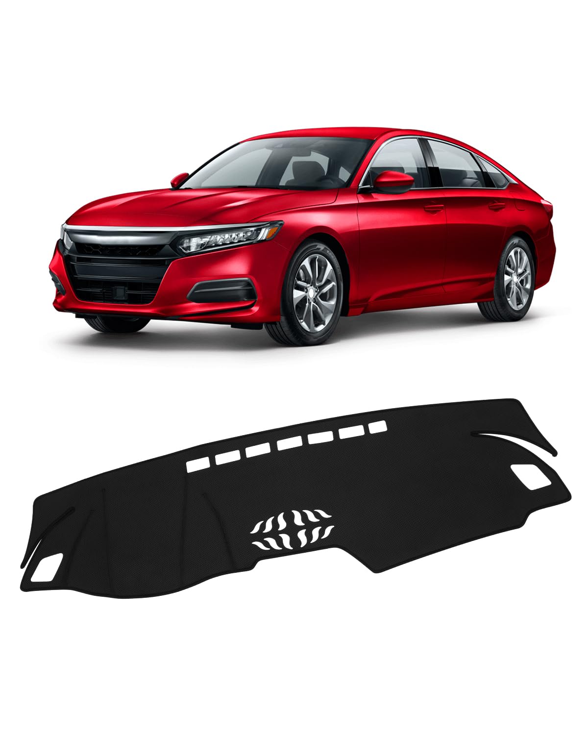 Fiilines Dash Cover Fit For Honda Accord 2018 2019 2020 2021 2022 Dashboard Cover Accord Accessories Dashboard Mat Sunshade Nons