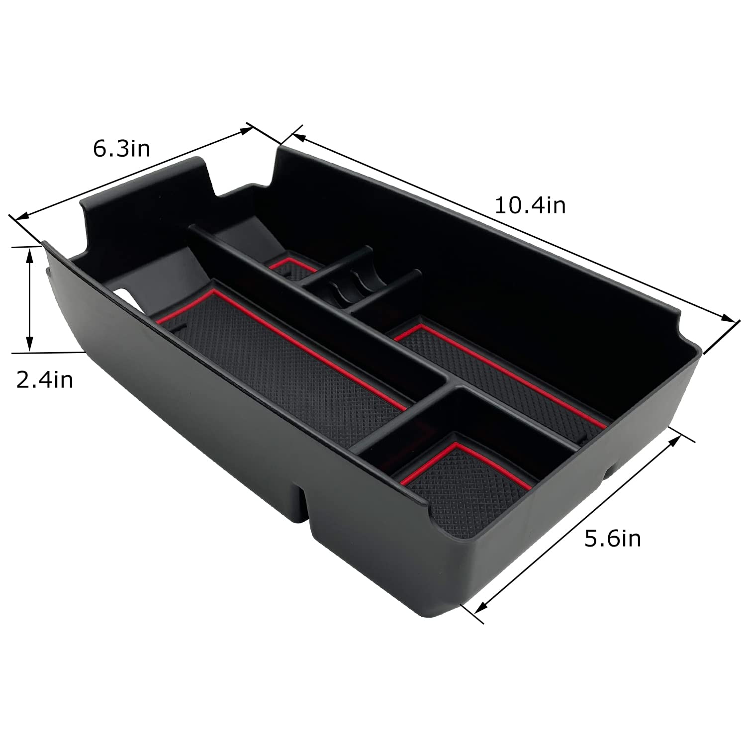Evtime Center Console Organizer Interior Storage Box Fits For Ford Escape 2020 2021 2022 2023 2024 2025 And 2021 2022 2023 2024