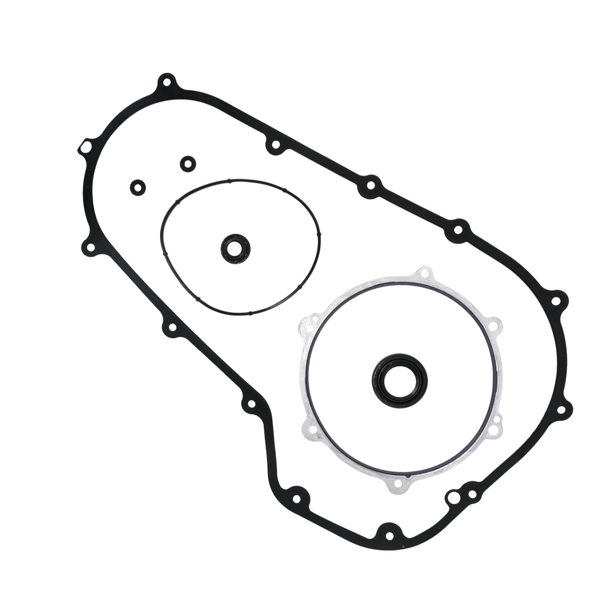 Lanigram Primary Cover Gasket Kit Fit for Harley Davidson Road King Street Glides Models FLH FLT 2007-2017