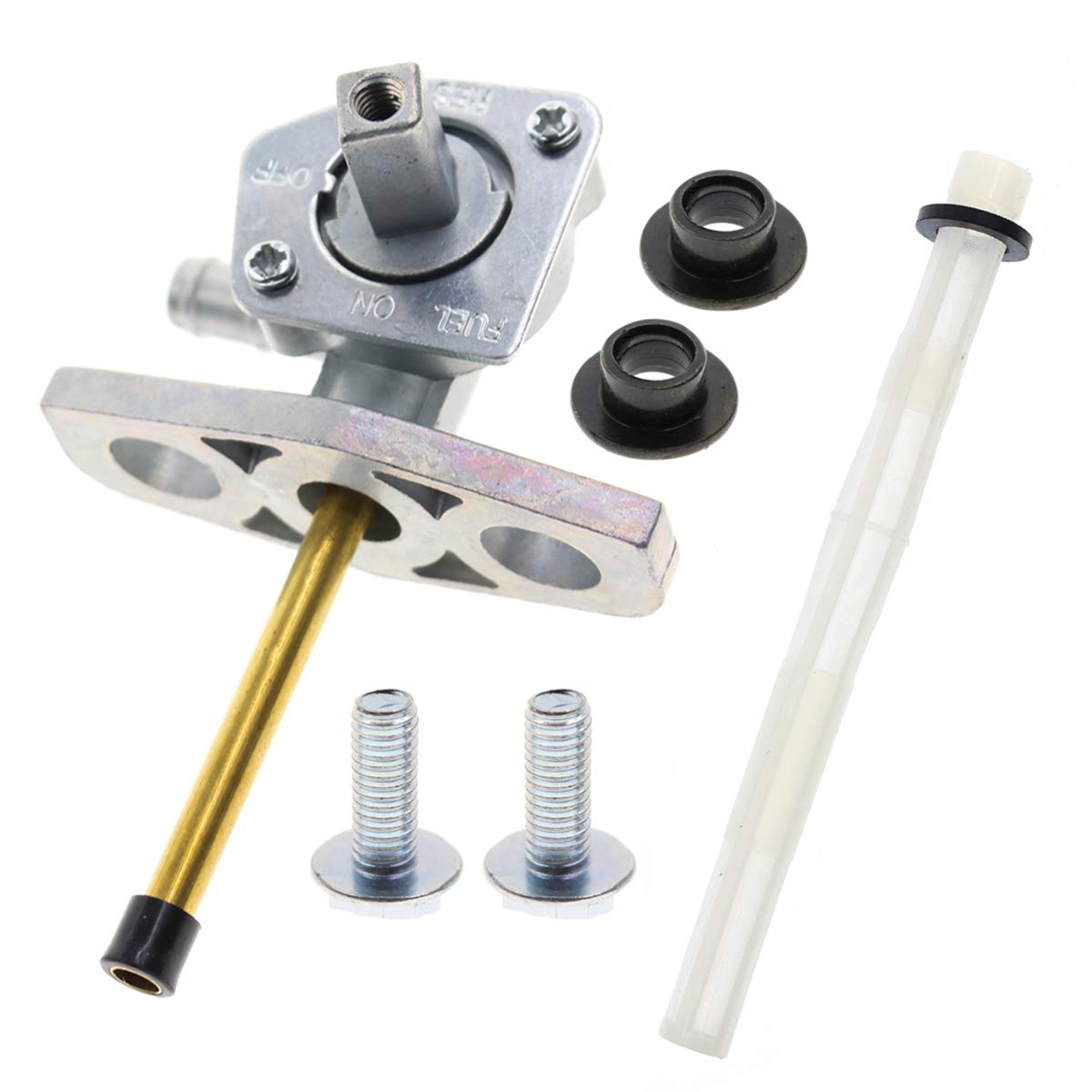 Autokay New Fuel Tank Petcock Valve Assembly 16950-Hm8-003 For 1997-2017 Honda Recon Trx250 Trx 250 Tm