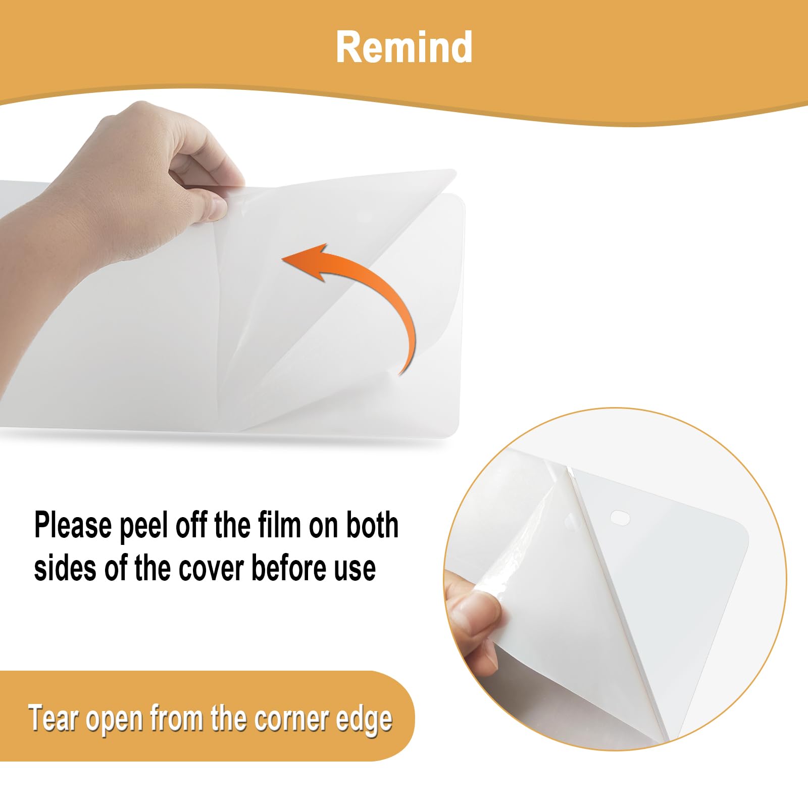 Aootf License Plate Frames Covers - Stainless Steel Car Tag Holder And Clear Flat Shield, Unbreakable Front Rear Protector With