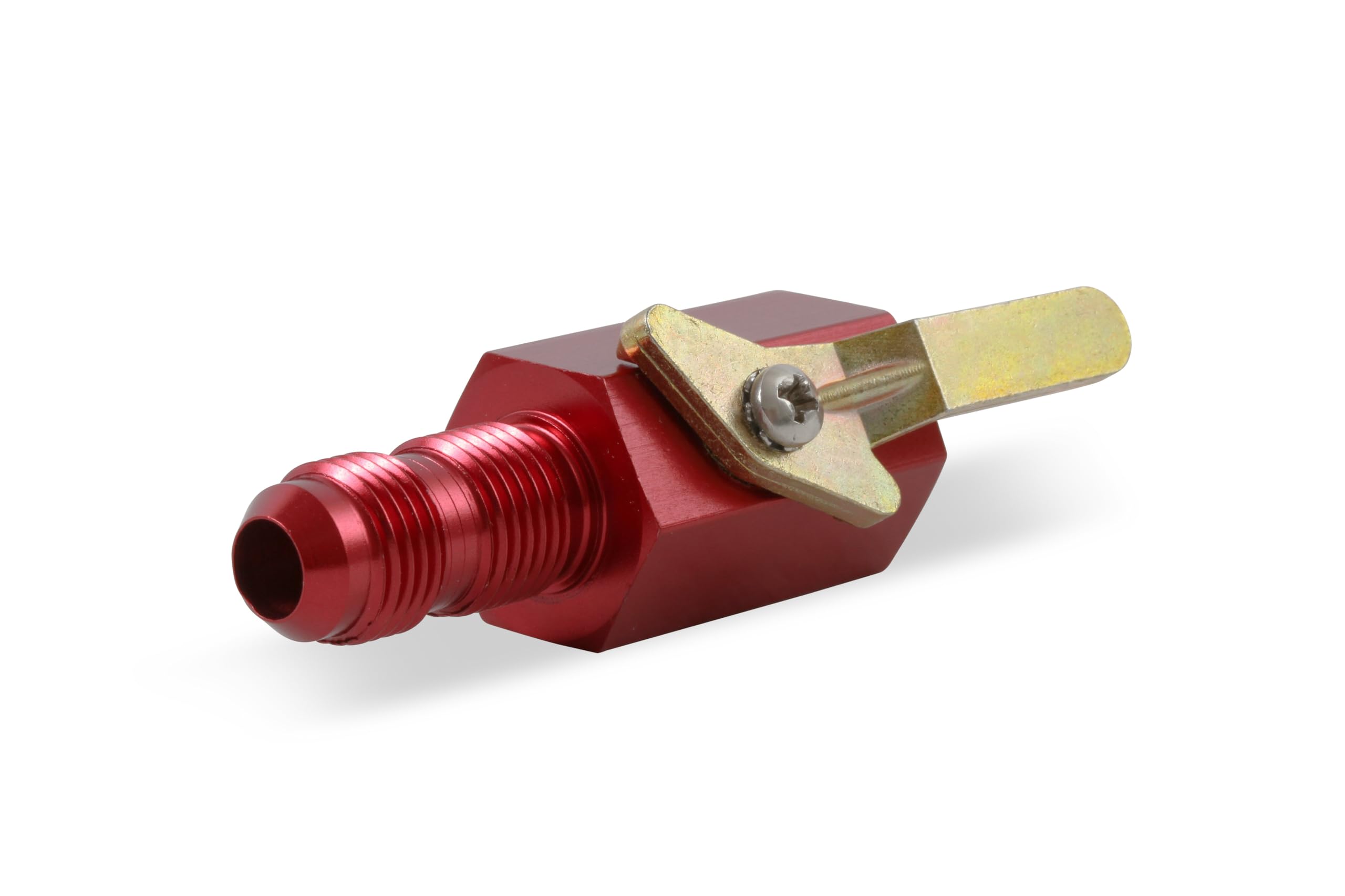 Earl'S 230502 Red Anodized Aluminum Shut Off Valve