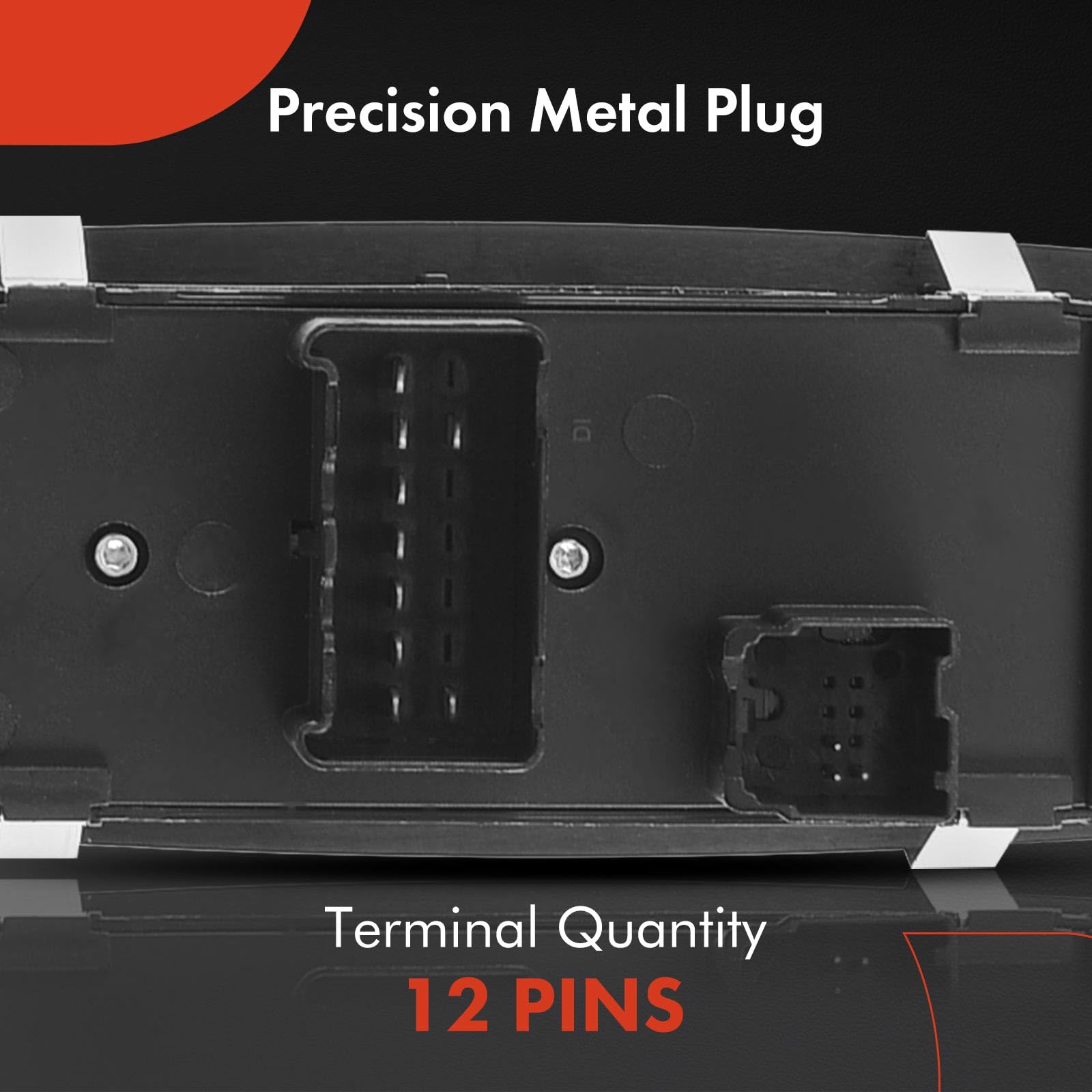 A-Premium Front Driver Side Master Power Window Switch Compatible with Dodge Grand Caravan & Chrysler Town & Country, 2008 2009, Replace# 68029021AA, 68029021AB