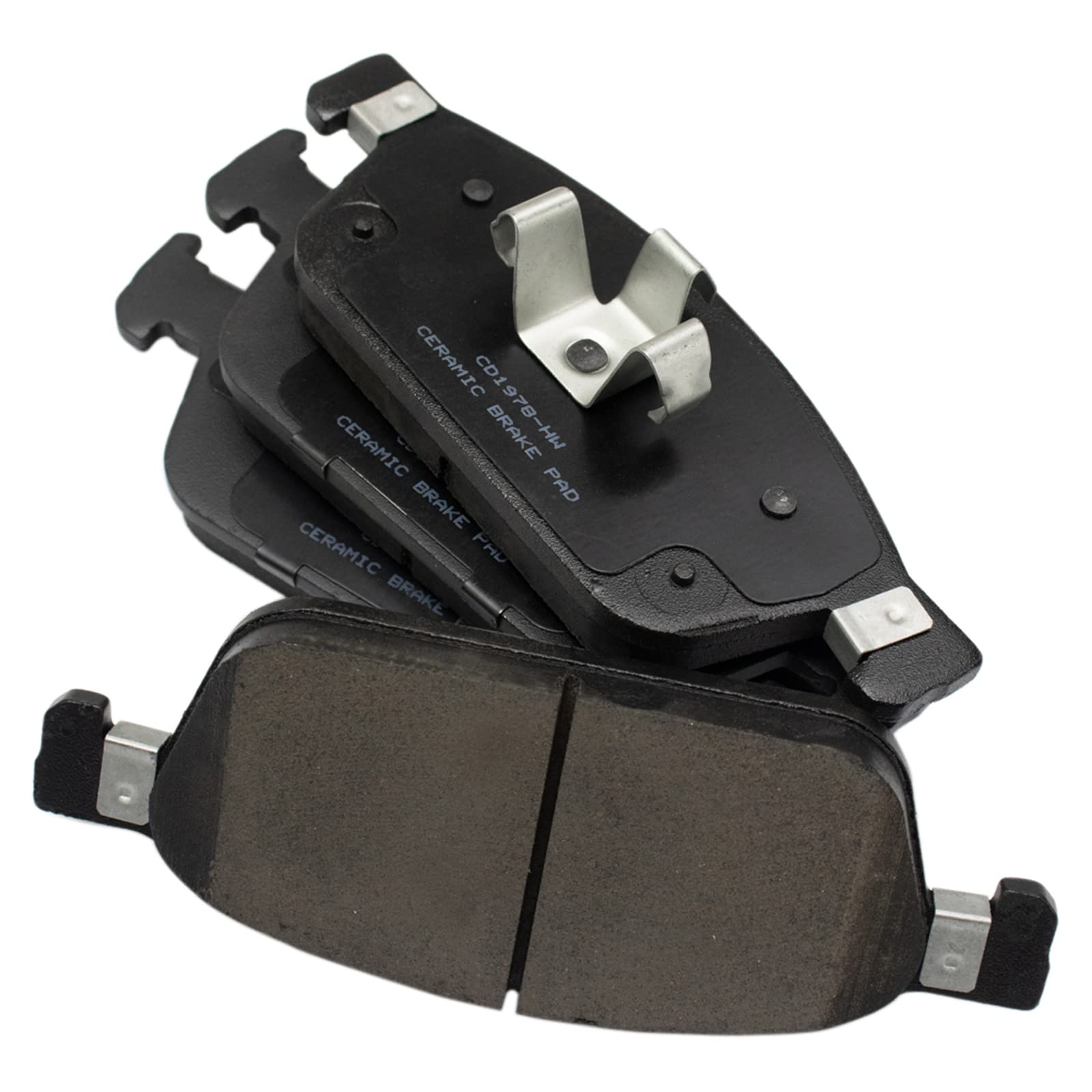 TRQ Front Brake Pads Ceramic Compatible with 2017-2019 Ford Escape 2018-2019 Lincoln MKC