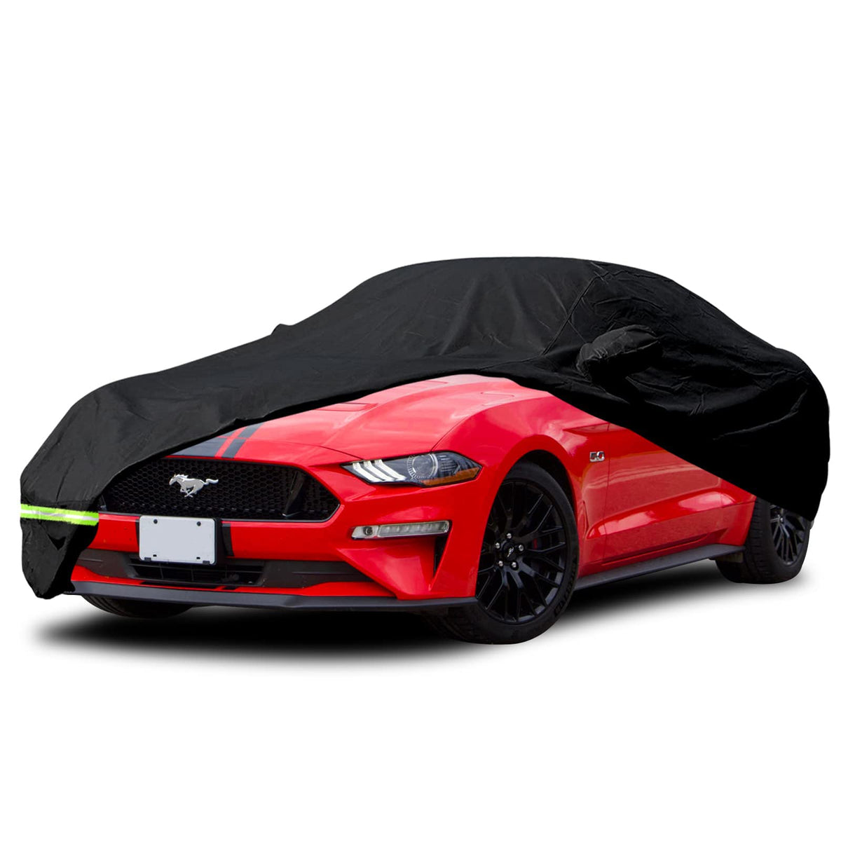 YIXIN Waterproof Car Covers for 1994-2021 Ford Mustang GT/Shelby/Cobra/Bullitt/ECOBOOST car Cover 190T Covers Suitable for 100% 