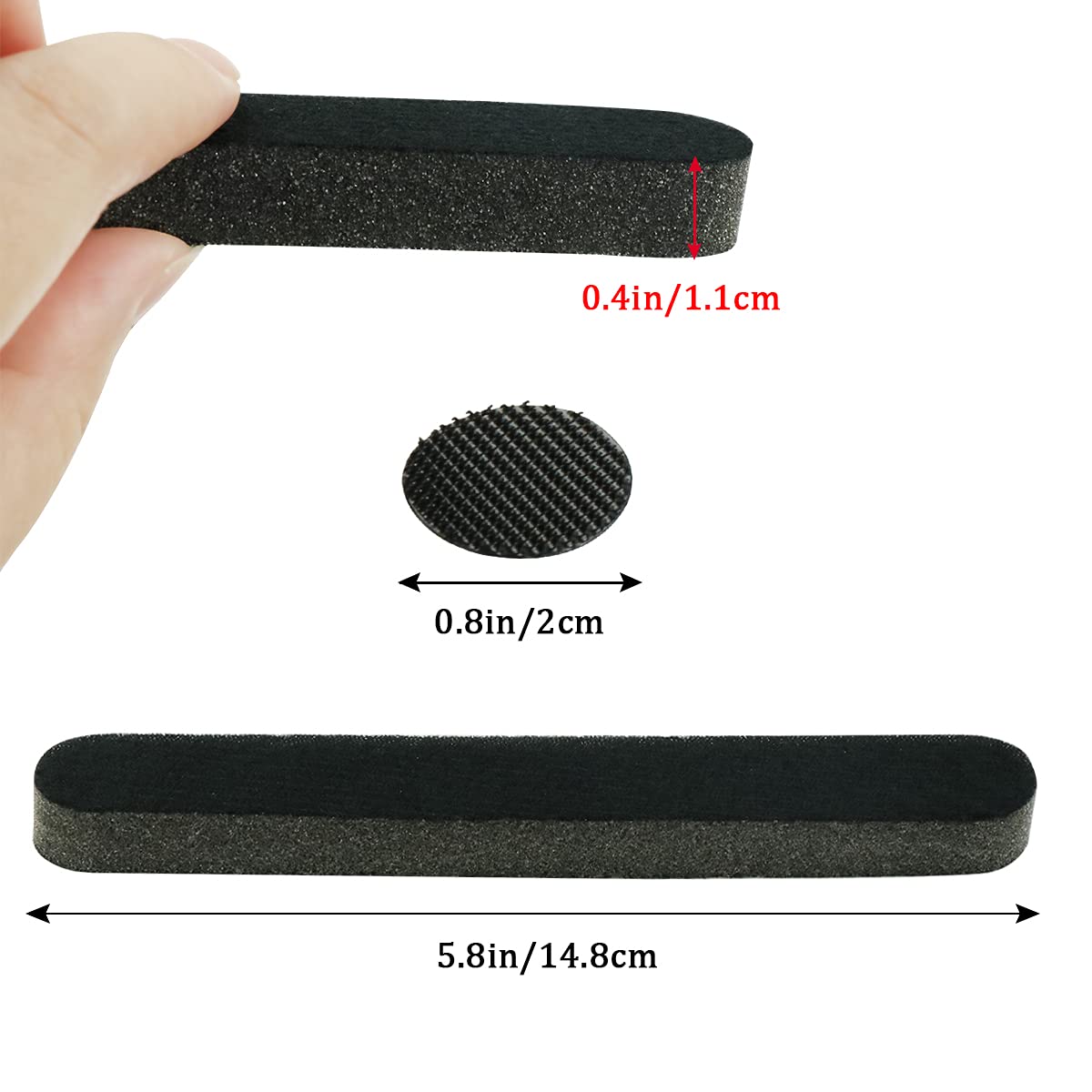 Yzpacc Replacement Universal Foam Pads Kit Universal Airsoft Helmet Pads Bike Helmet Pads For Giro Bell Limar Cycling Motorcycle Helmet.