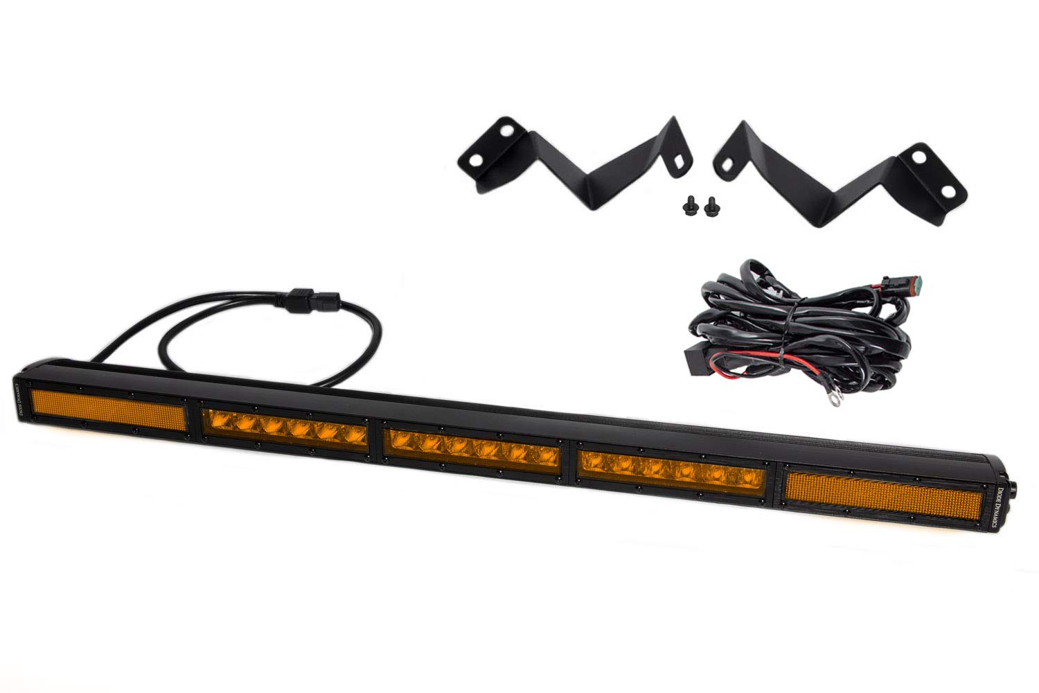 Diode Dynamics Stealth Amber Combo 30'' Led Light Bar Kit Compatible With Toyota Tacoma 2016-2023
