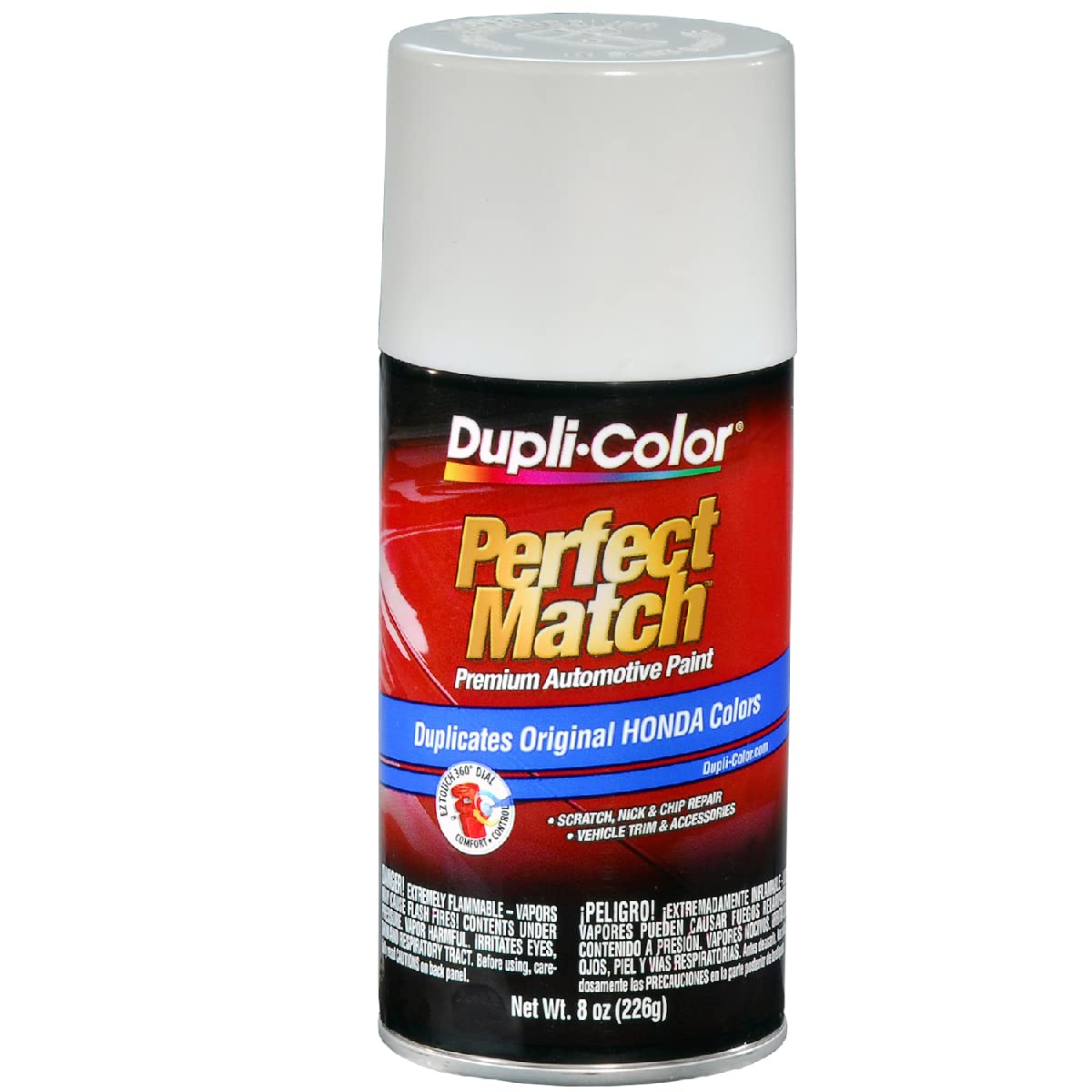 Dupli-Color Ebha09947 Perfect Match Automotive Spray Paint - Honda White Diamond, Nh603P - 8 Oz. Aerosol Can