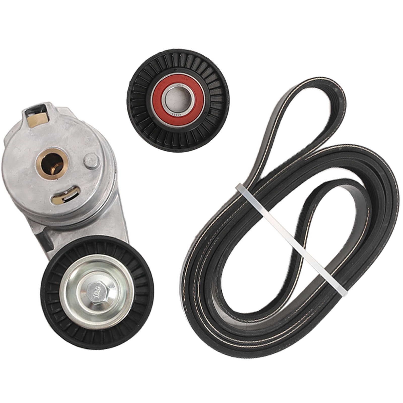 38323 Serpentine Belt Drive Component Kit, Fit for Dodge Ram 1500 2500 2009-2010, Fit for Ram 1500 2500 3500 2011-2018, V8 5.7L,